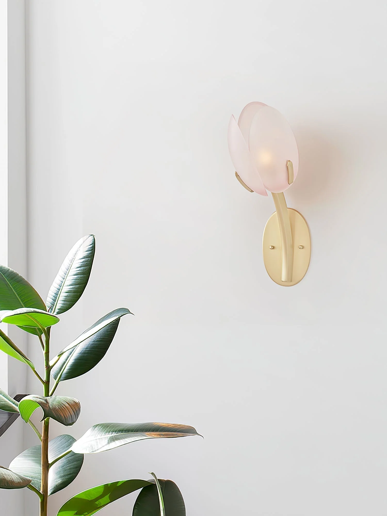 Orlantha Nordic Art Bloom Glass Wall Light - Image 26