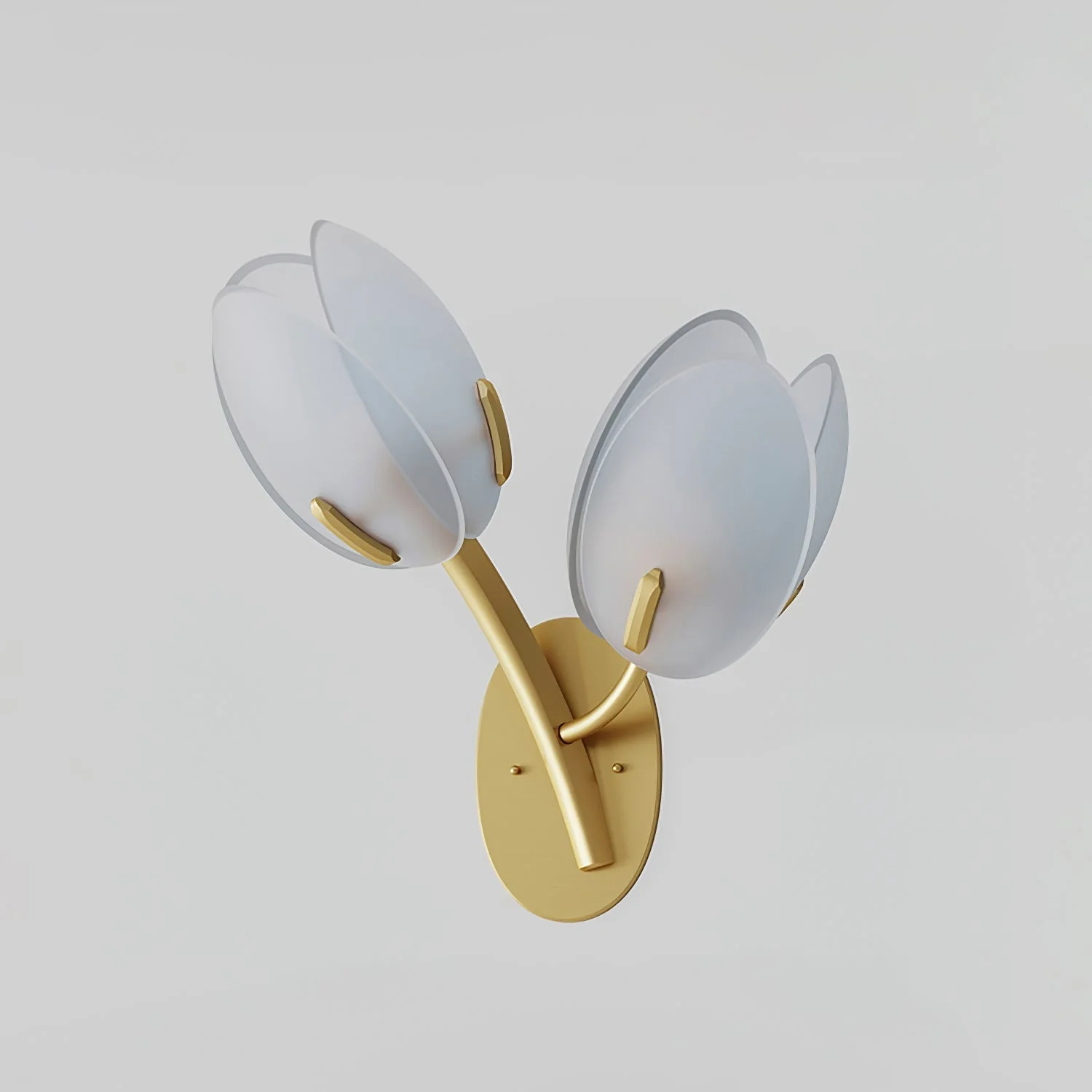 Orlantha Nordic Art Bloom Glass Wall Light - Image 33