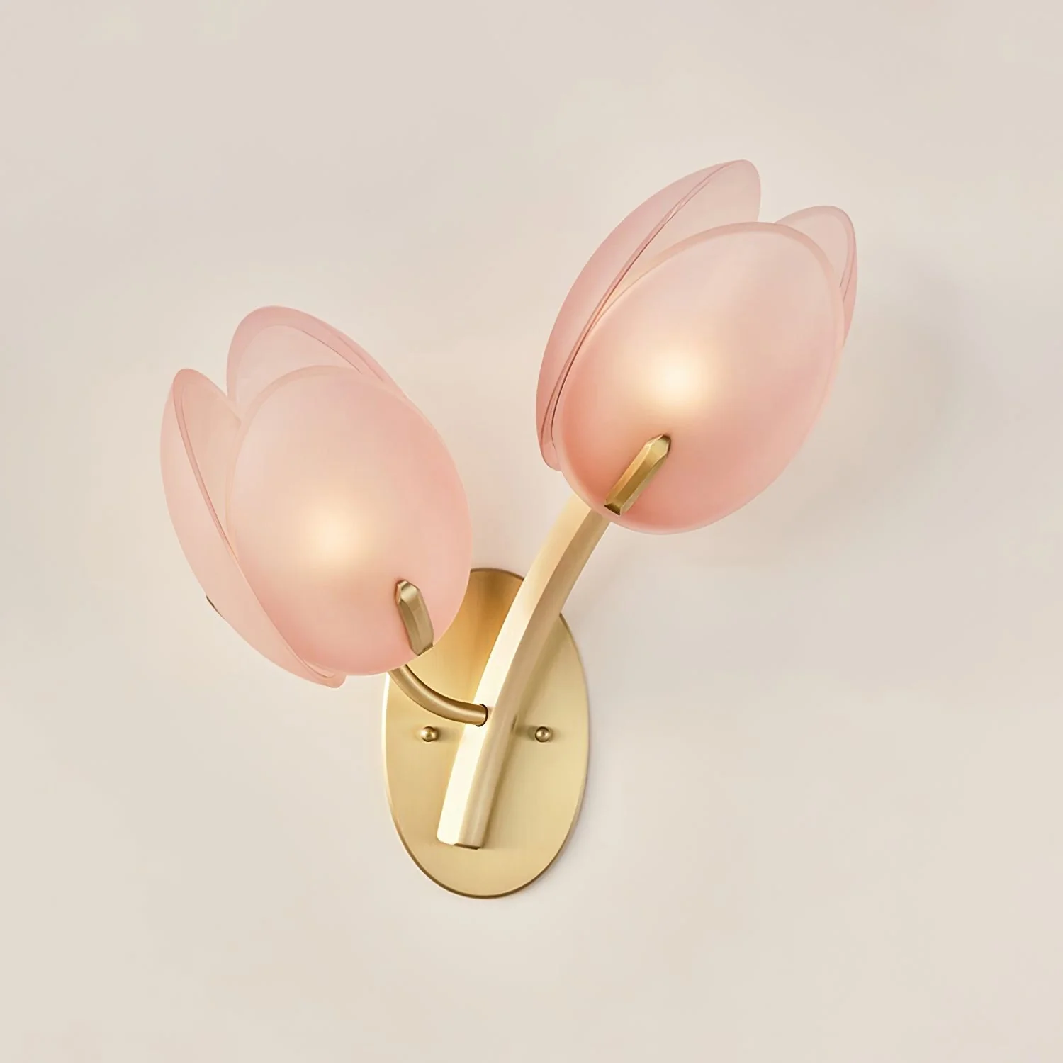 Orlantha Nordic Art Bloom Glass Wall Light - Image 4