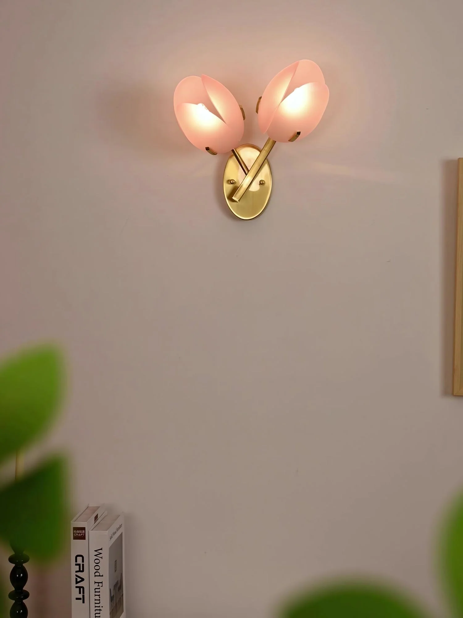 Orlantha Nordic Art Bloom Glass Wall Light - Image 9