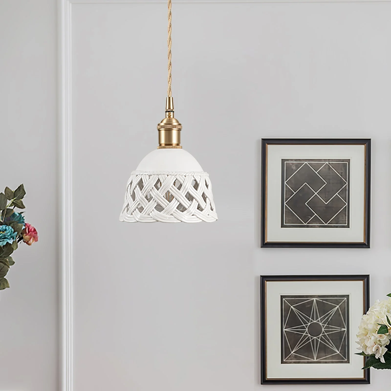Orlenis Ceramic Cozy Pendant Lamp - Image 14