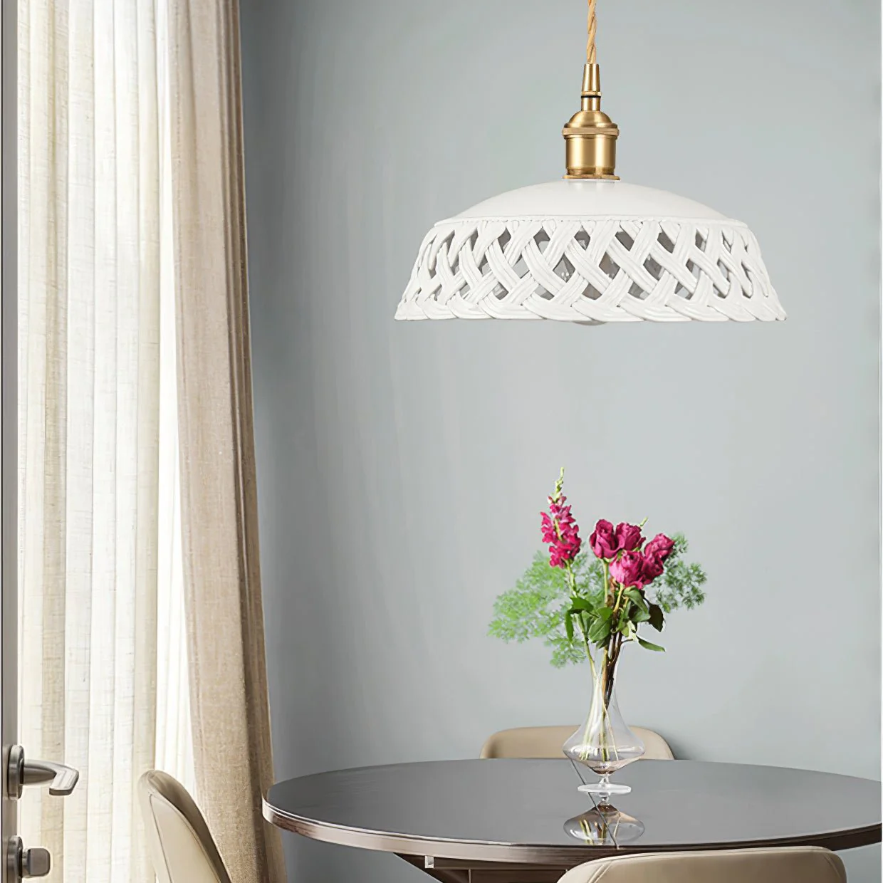 Orlenis Ceramic Cozy Pendant Lamp - Image 21