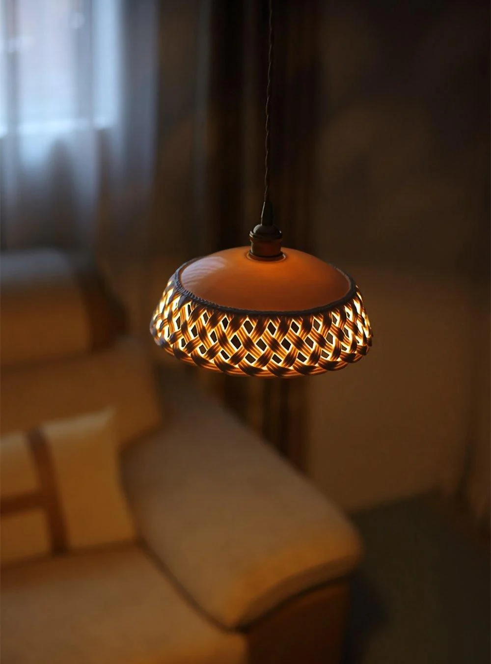 Orlenis Ceramic Cozy Pendant Lamp - Image 23
