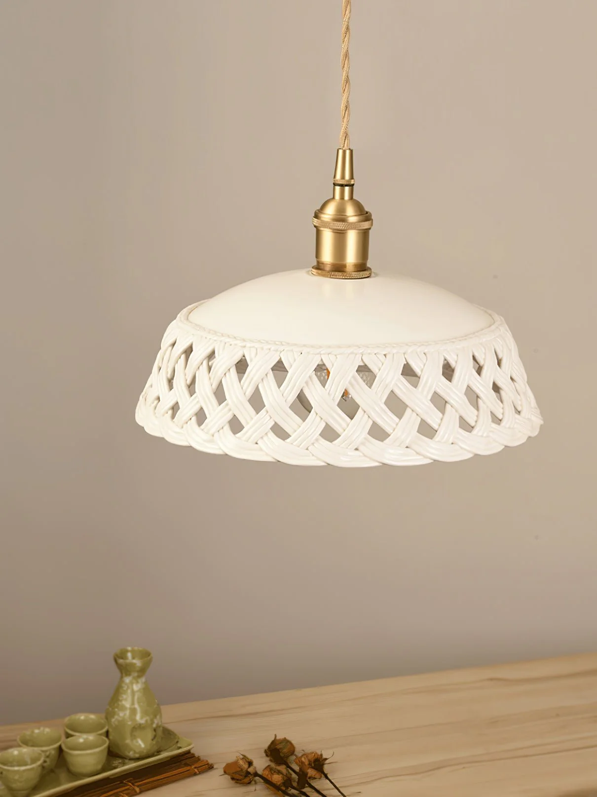 Orlenis Ceramic Cozy Pendant Lamp - Image 24