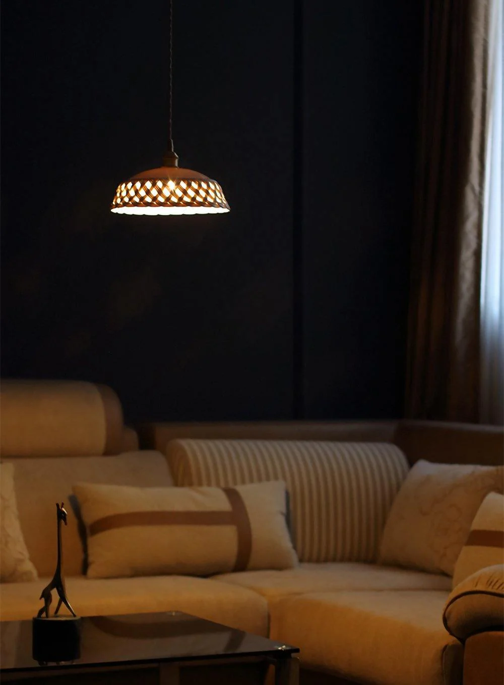 Orlenis Ceramic Cozy Pendant Lamp - Image 3