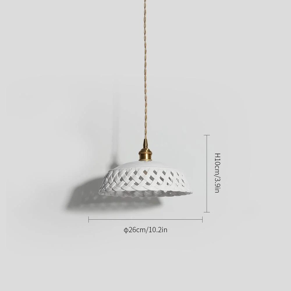 Orlenis Ceramic Cozy Pendant Lamp - Image 8
