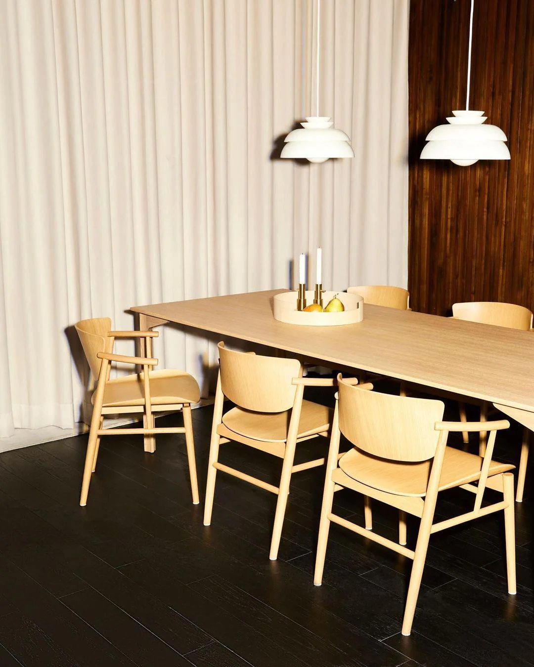 Orlenna White Scandinavian Pendant Lamp - Image 10