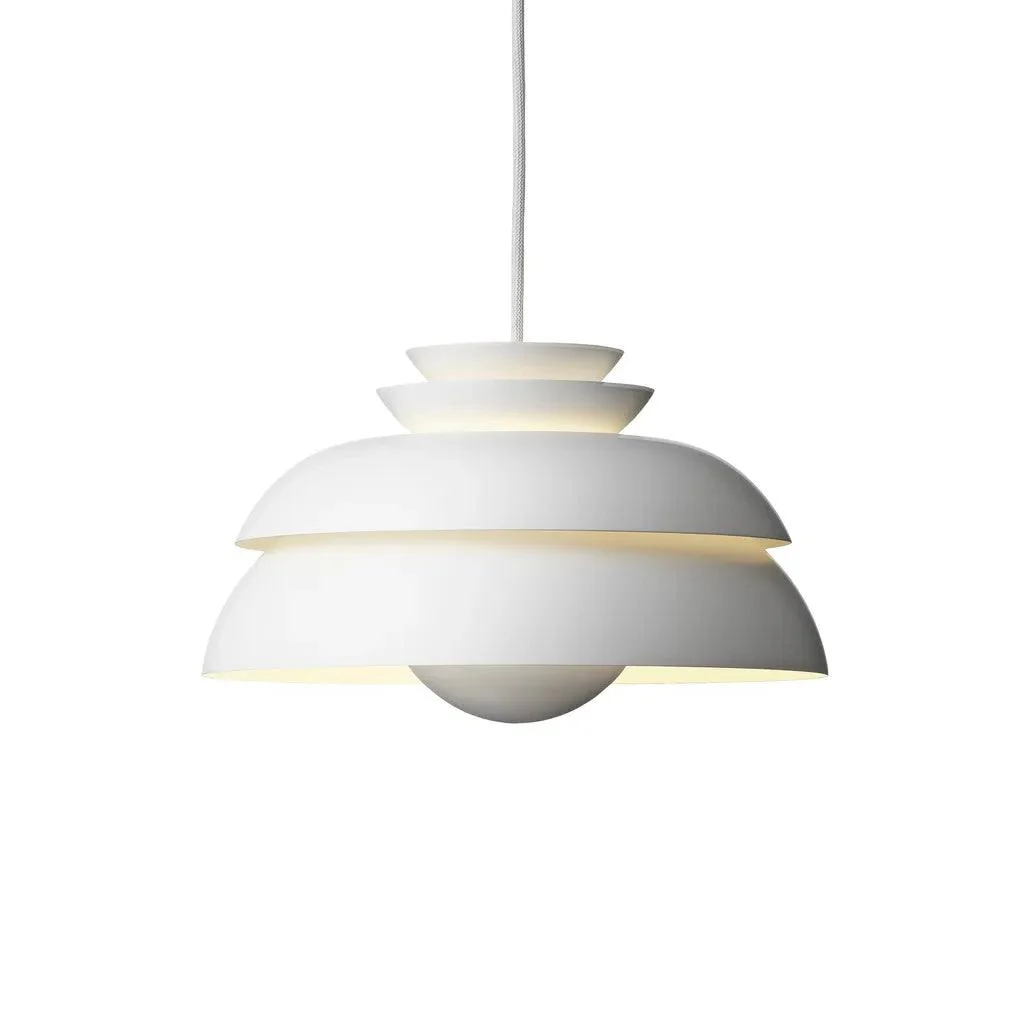 Orlenna White Scandinavian Pendant Lamp - Image 15