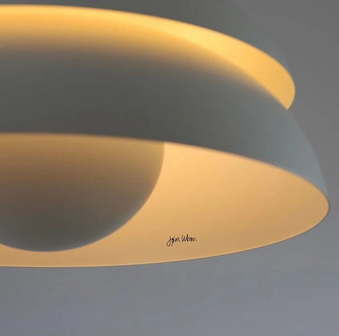 Orlenna White Scandinavian Pendant Lamp - Image 22