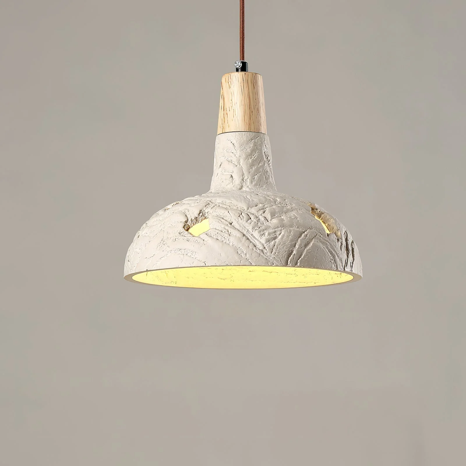 Ormarion Nordic Art Carve Cement Pendant Lamp - Image 11