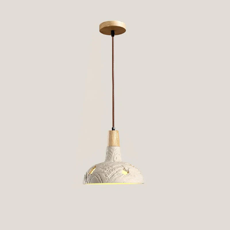 Ormarion Nordic Art Carve Cement Pendant Lamp - Image 2