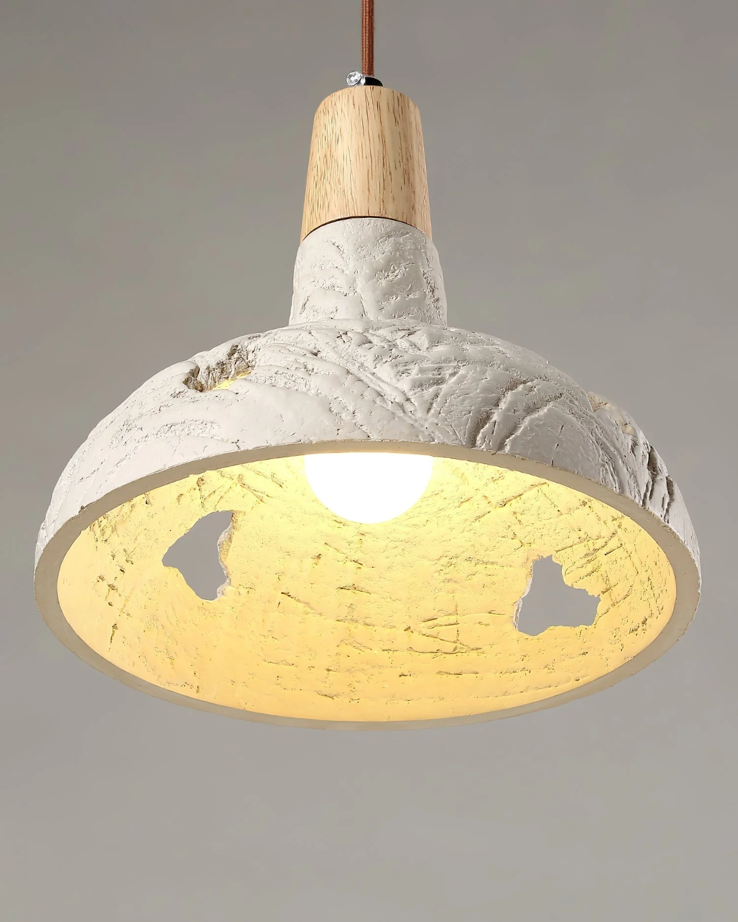 Ormarion Nordic Art Carve Cement Pendant Lamp - Image 8