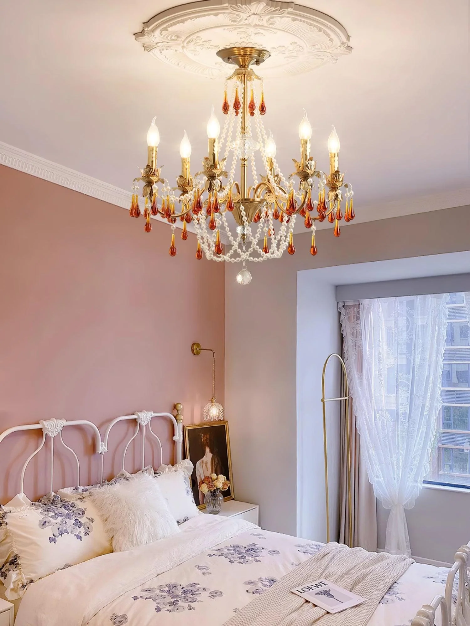 Ormirara Postmodern Luxury Amber Crystal Chandelier - Image 33