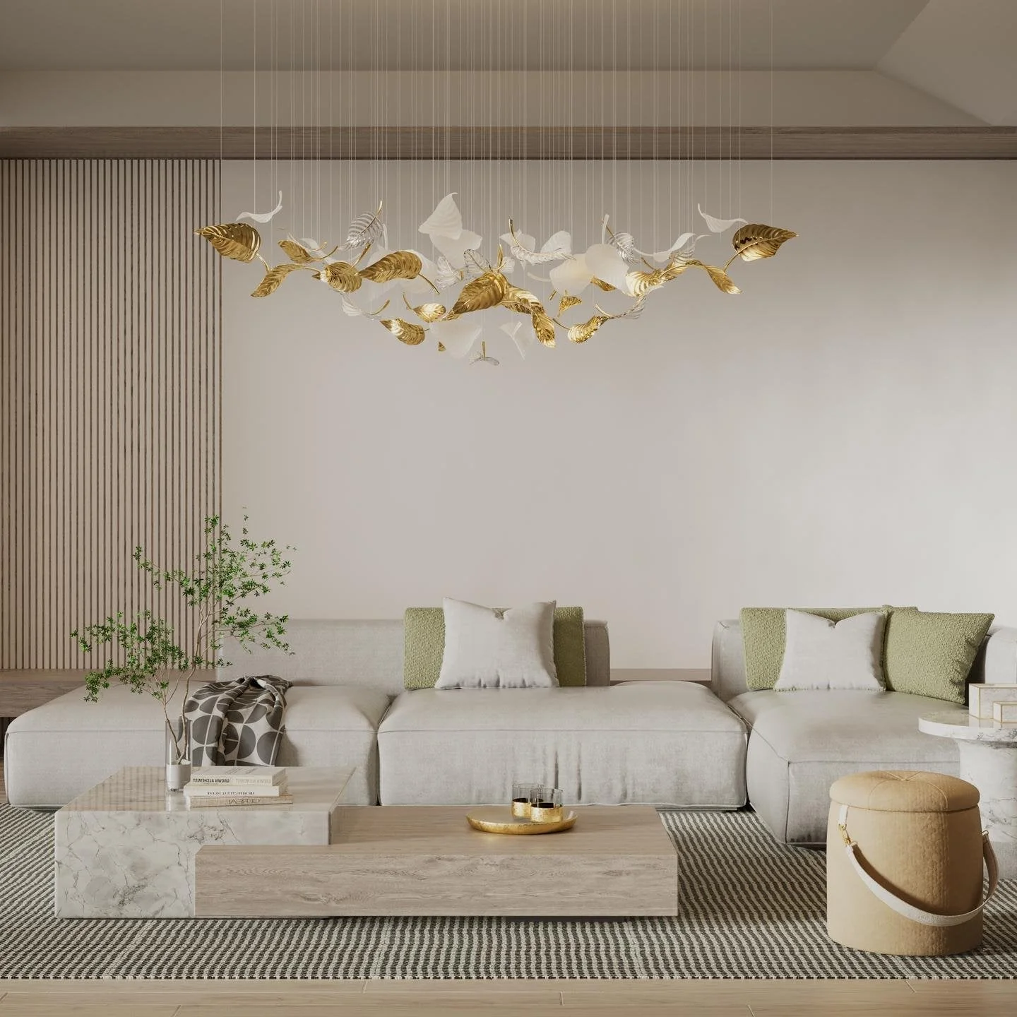 Ornorel Luxurious Glass Pendant Light - Image 8