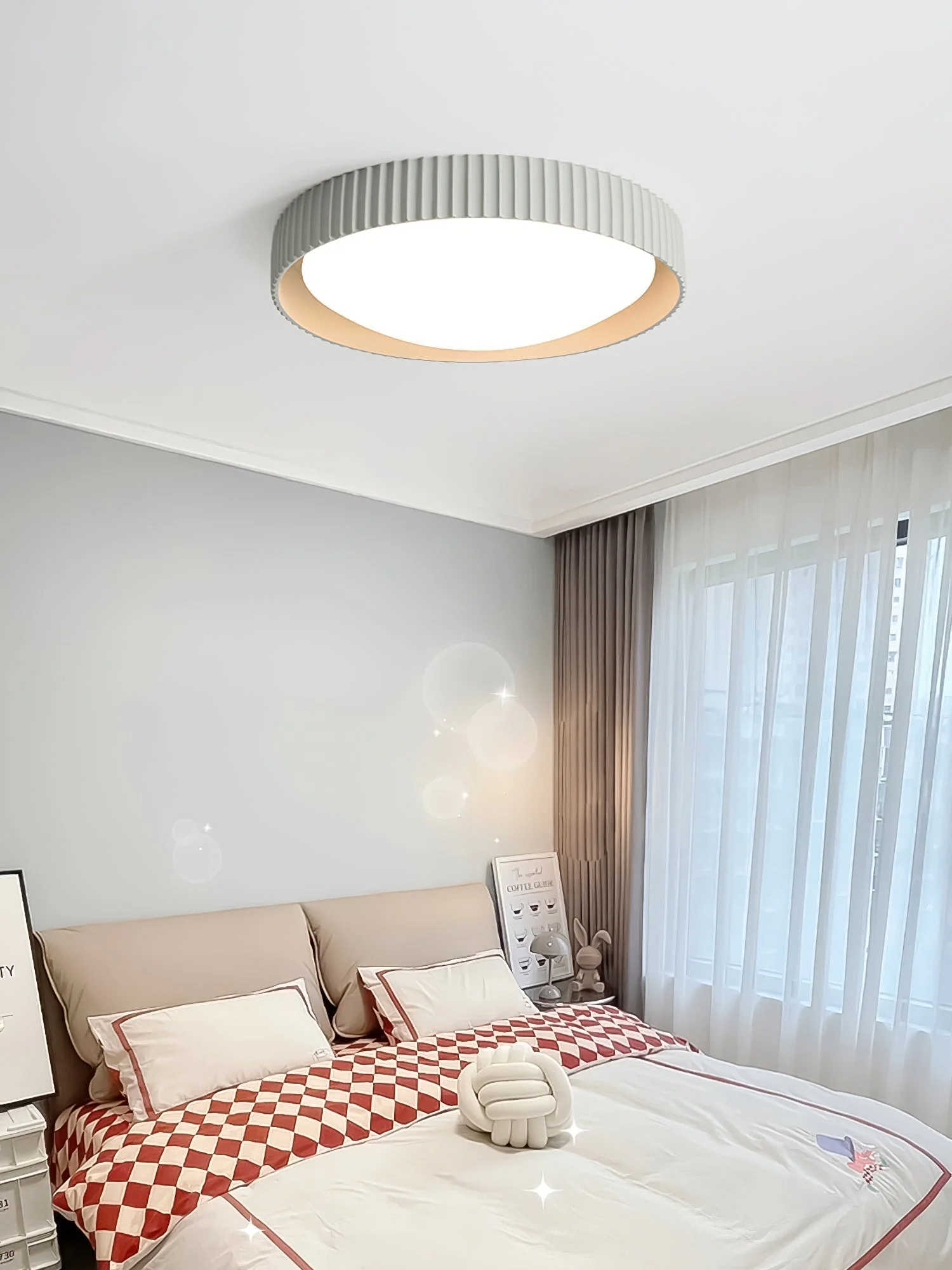 Orrinora Modern Minimalist Resin Ceiling Light - Image 24