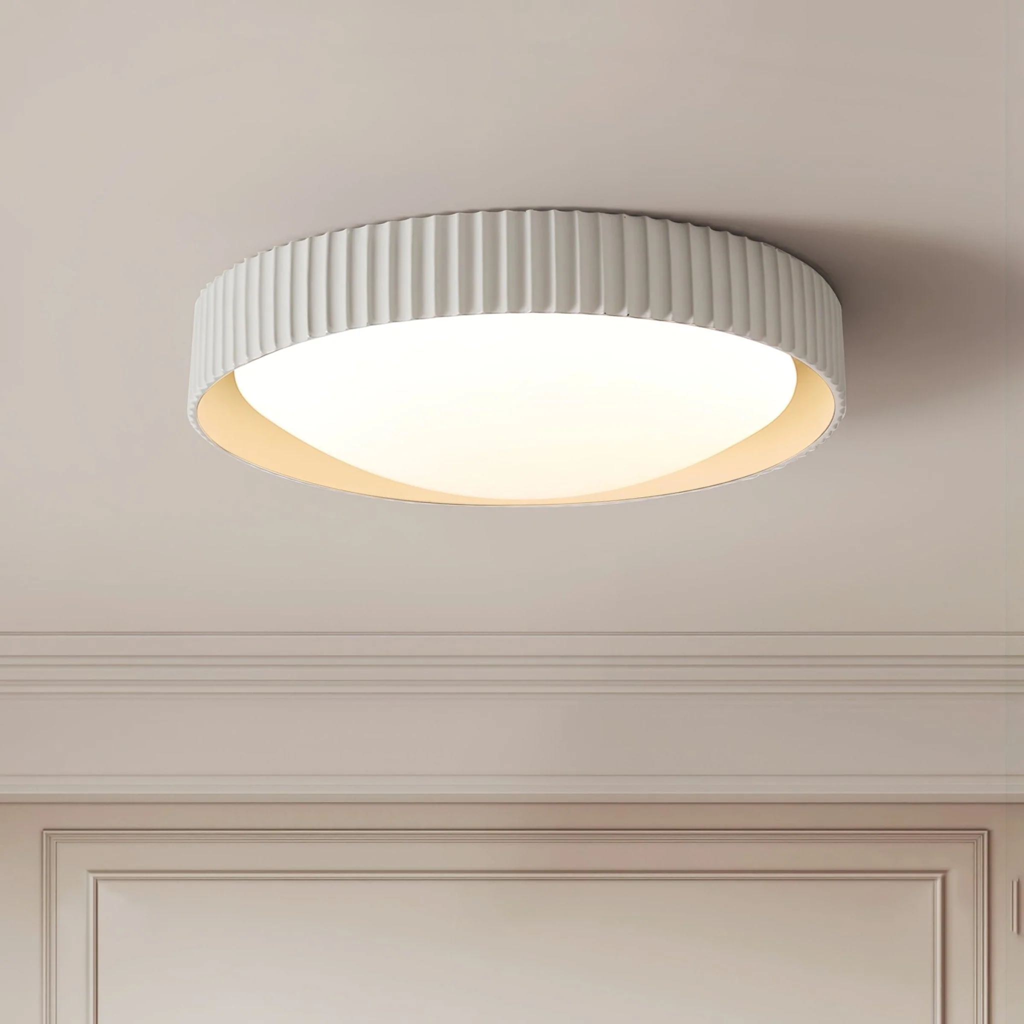 Orrinora Modern Minimalist Resin Ceiling Light - Image 4