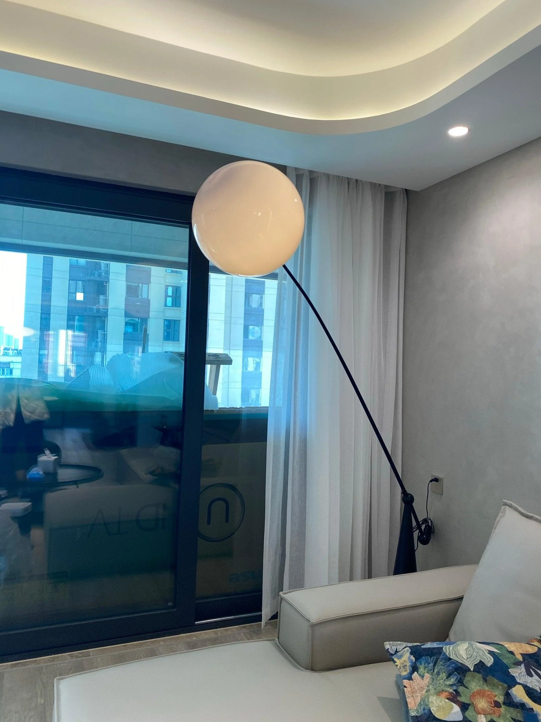 Ortalil Modern Arc Floor Lamp - Image 3