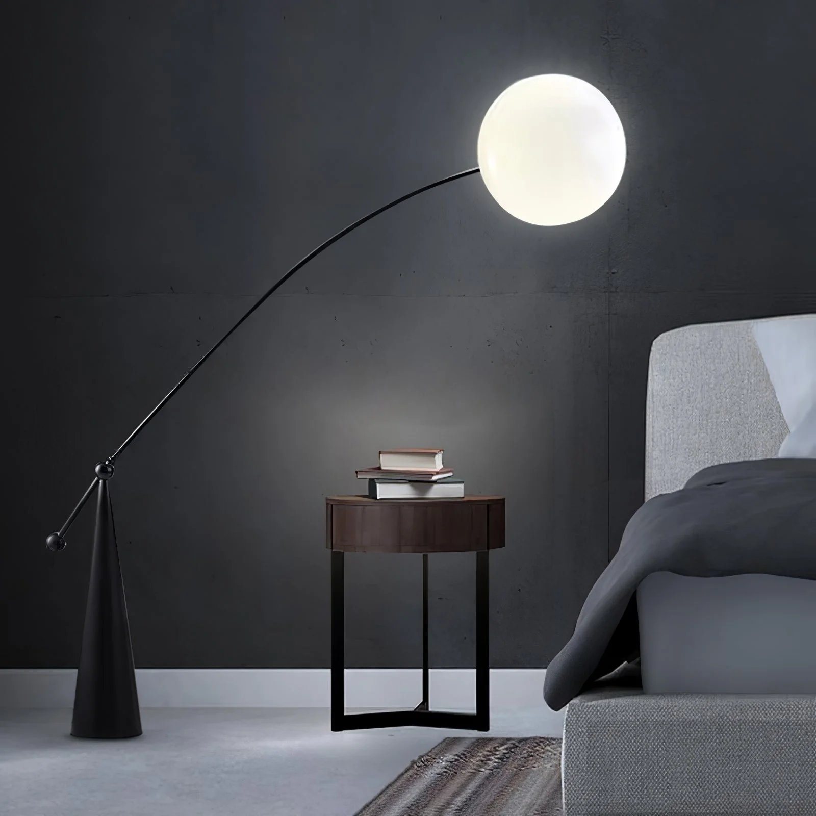 Ortalil Modern Arc Floor Lamp - Image 41