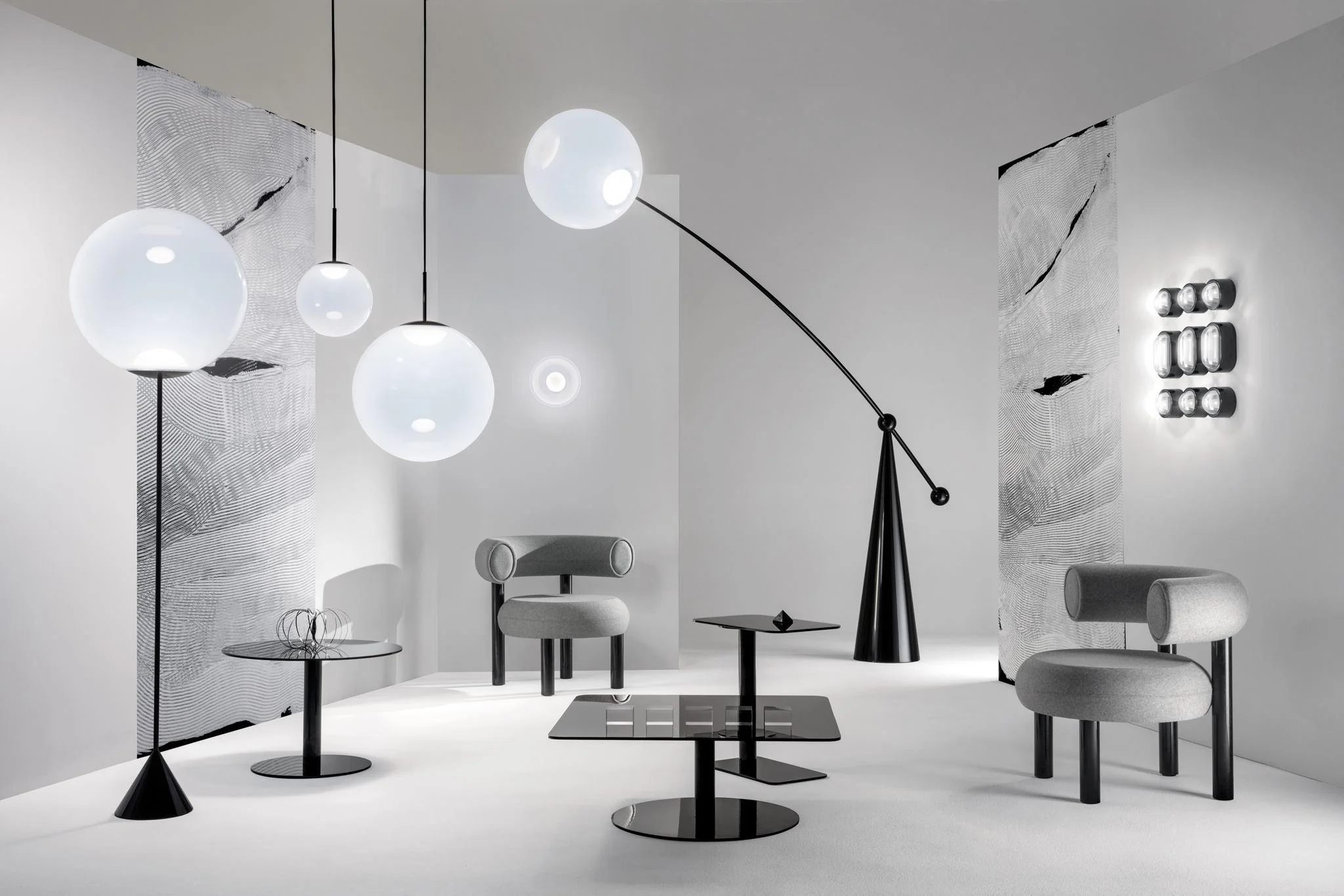 Ortalil Modern Arc Floor Lamp - Image 45