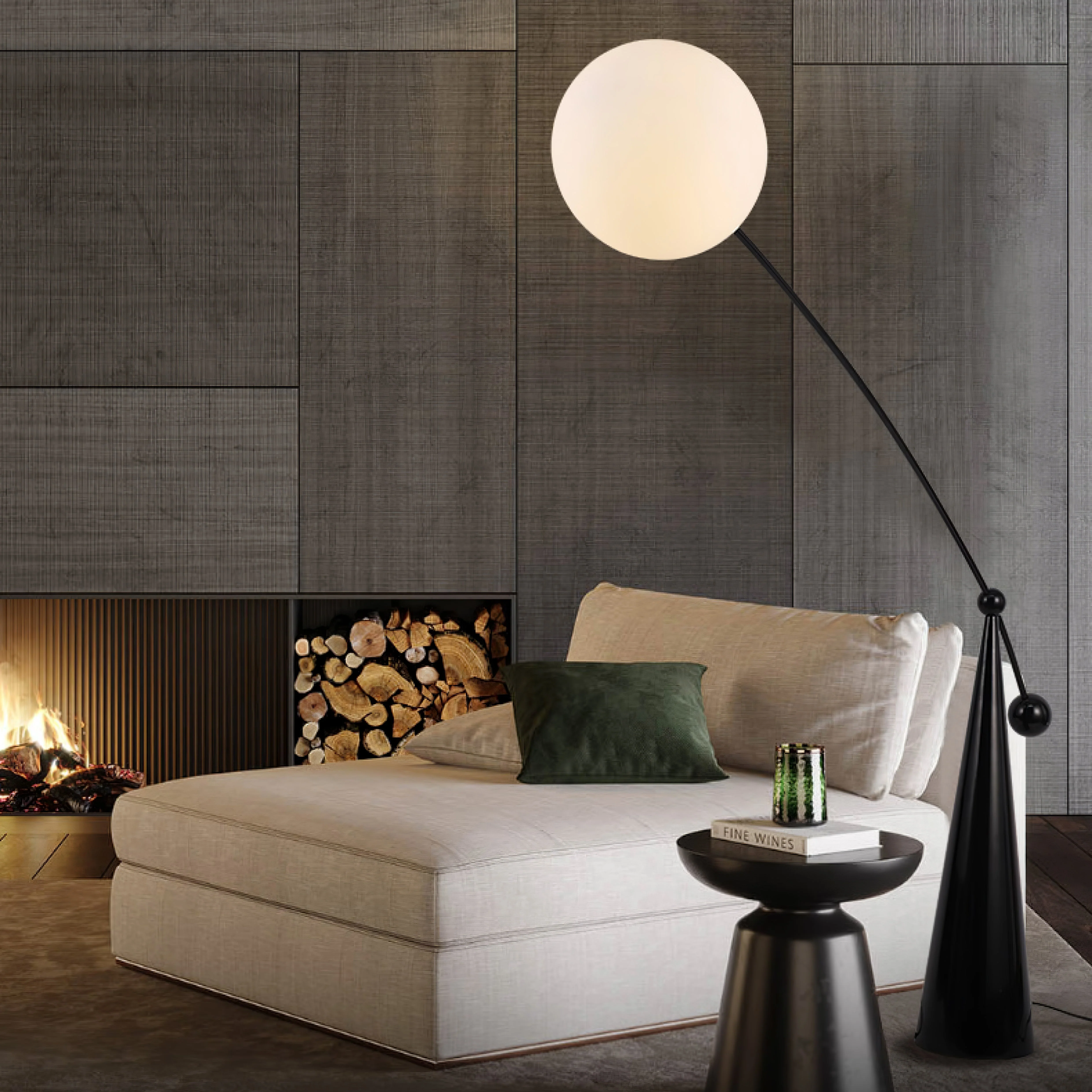 Ortalil Modern Arc Floor Lamp - Image 61