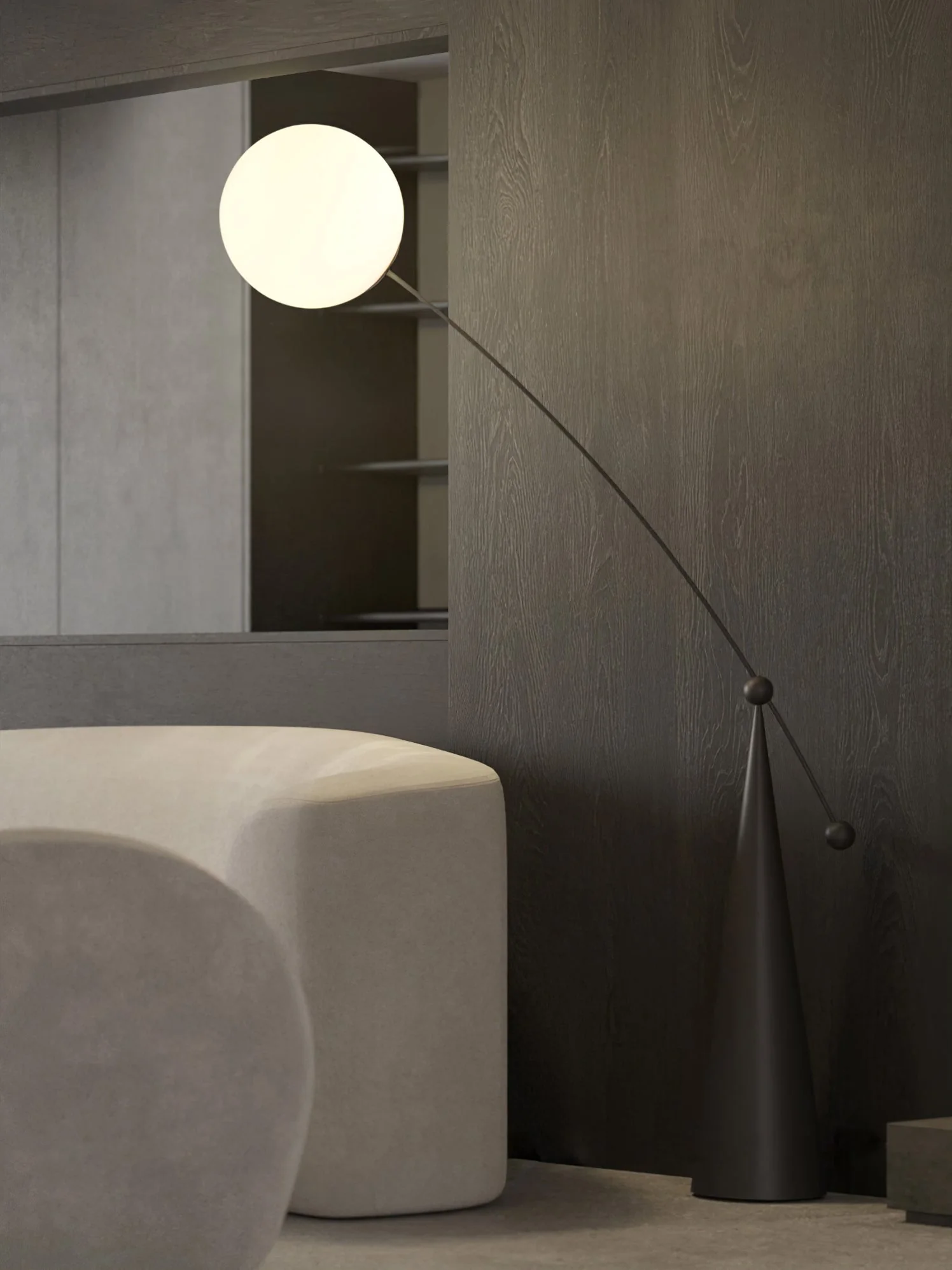 Ortalil Modern Arc Floor Lamp - Image 65