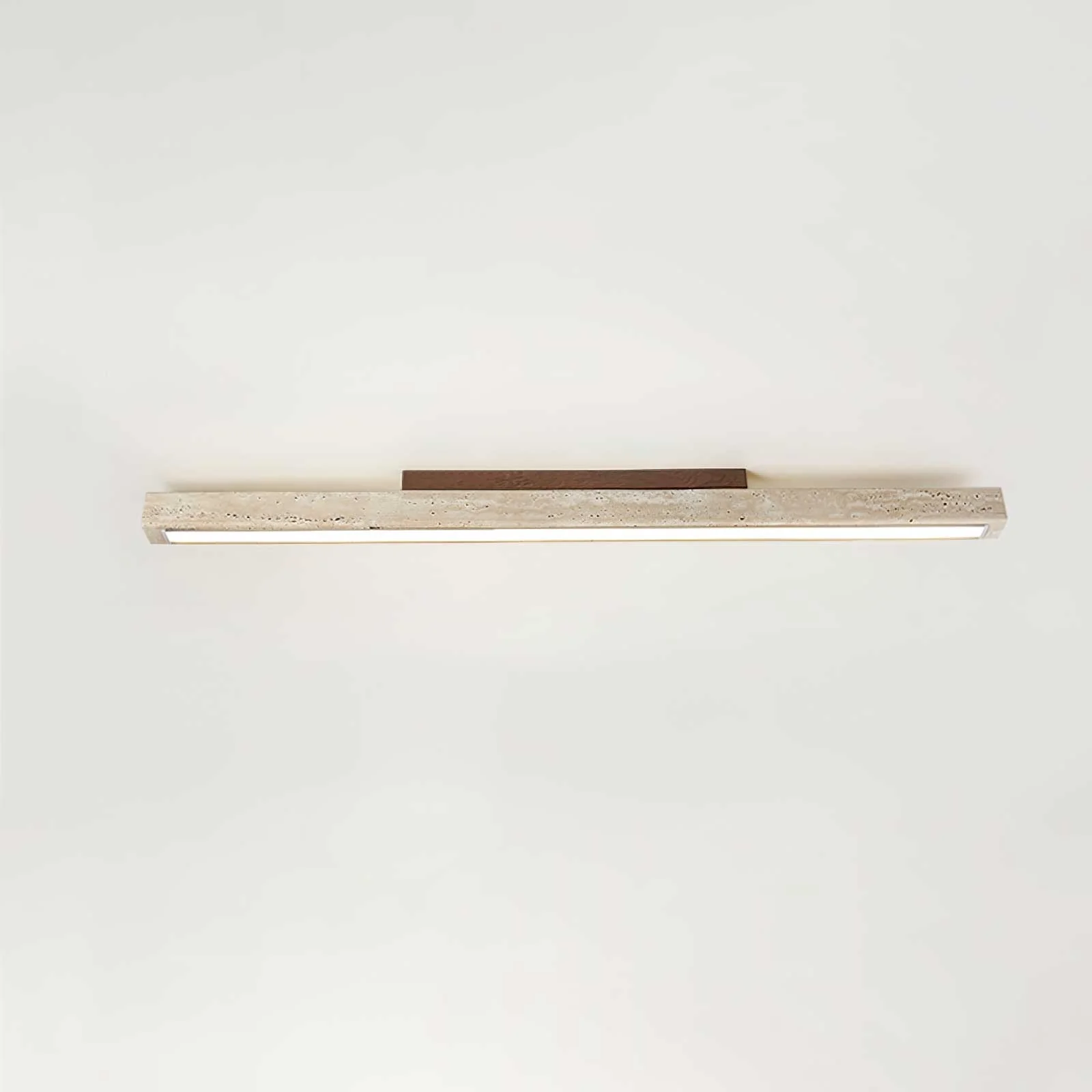 Orvenarae Minimalist Travertine Linear Light - Image 13