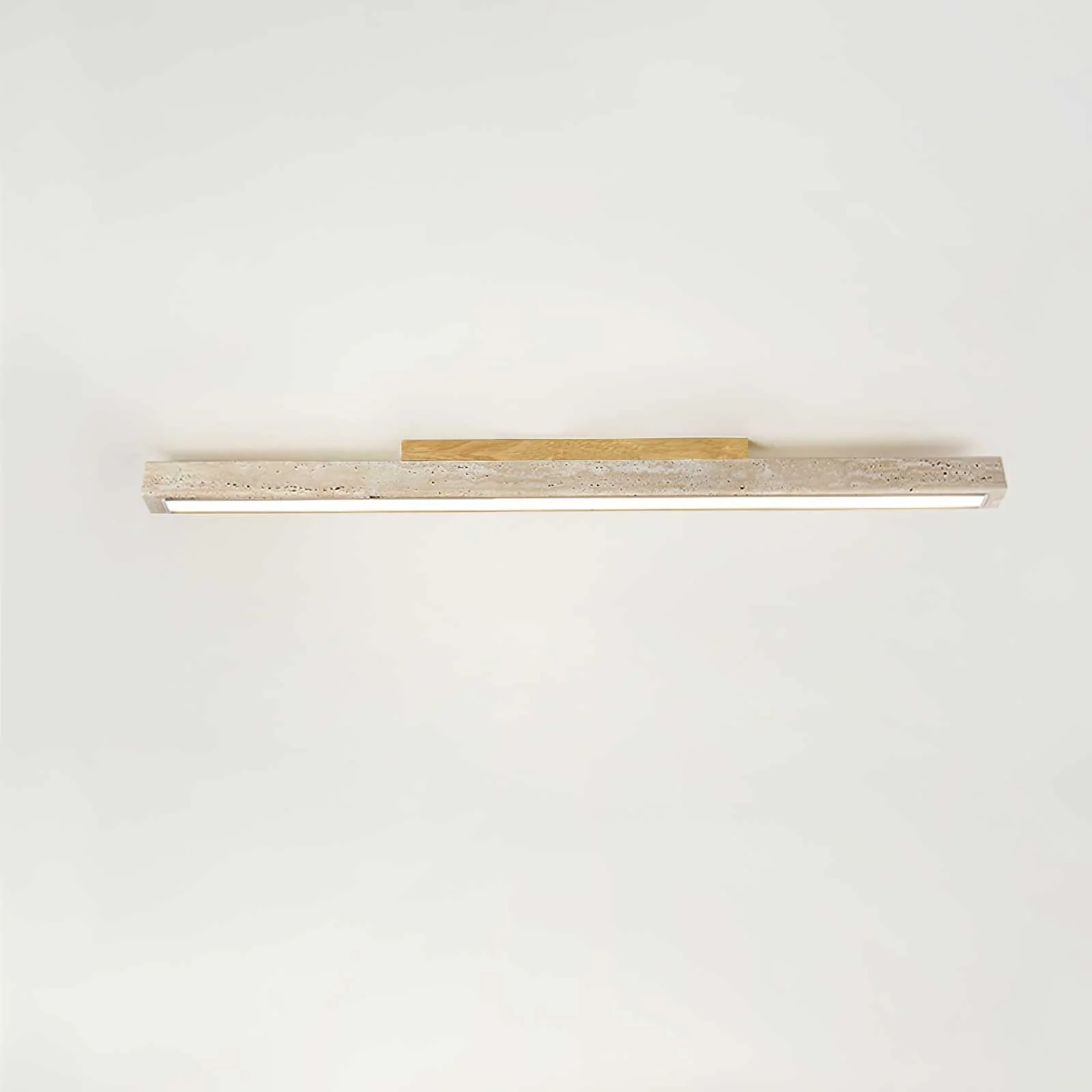Orvenarae Minimalist Travertine Linear Light - Image 17