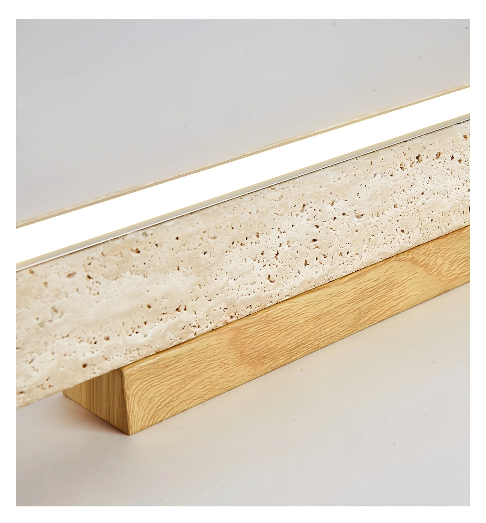 Orvenarae Minimalist Travertine Linear Light - Image 25