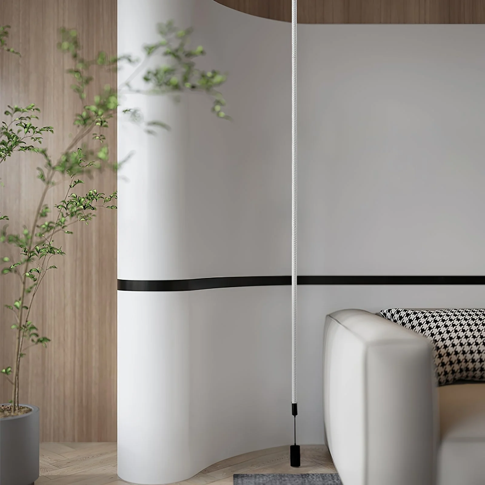 Osile Modern Minimalist Vertical Pendant Light - Image 5