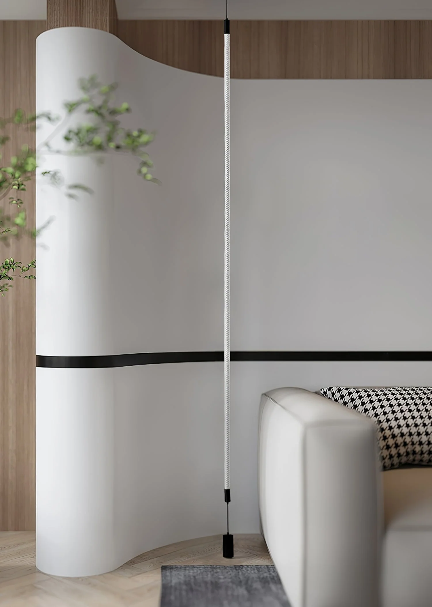 Osile Modern Minimalist Vertical Pendant Light - Image 8