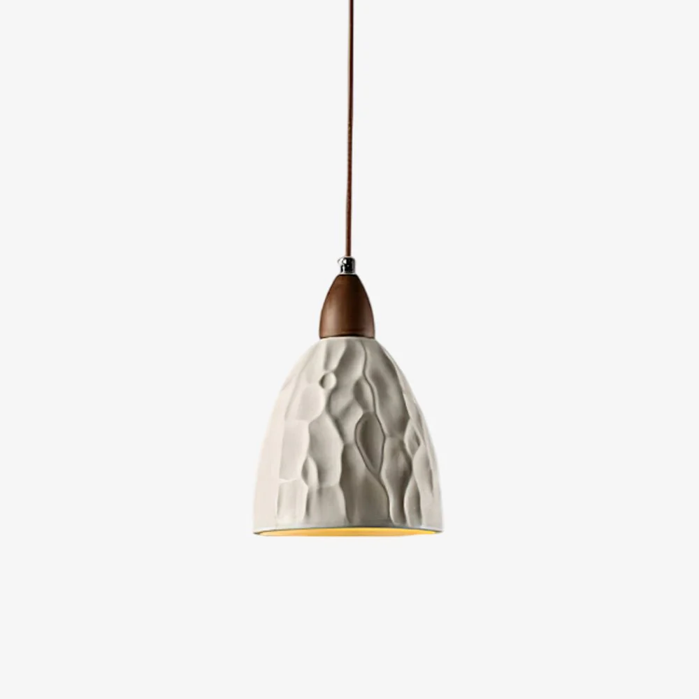 Osilora Premium Nordic Art Ripple Wood Pendant Light - Image 5