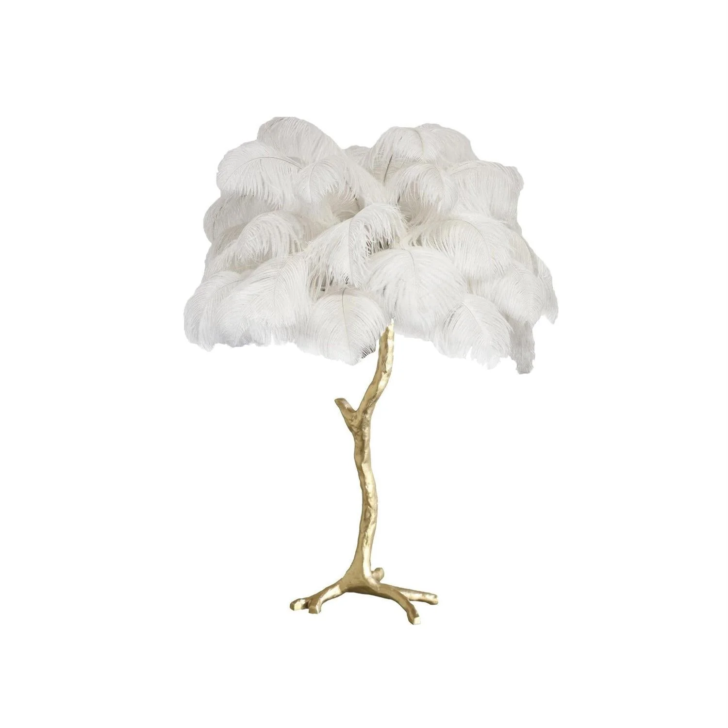 Ostrich Contemporary Feather Table Lamp - Image 59