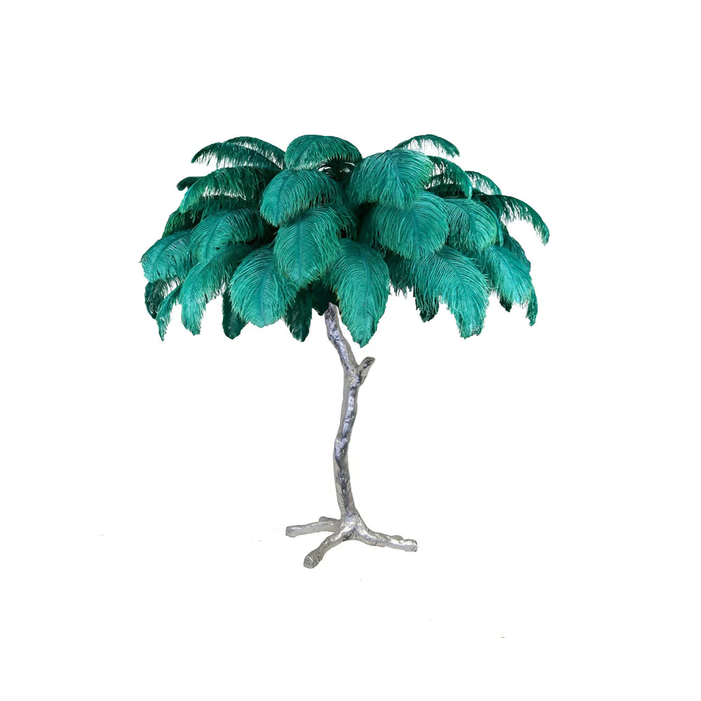 Ostrich Contemporary Feather Table Lamp - Image 77