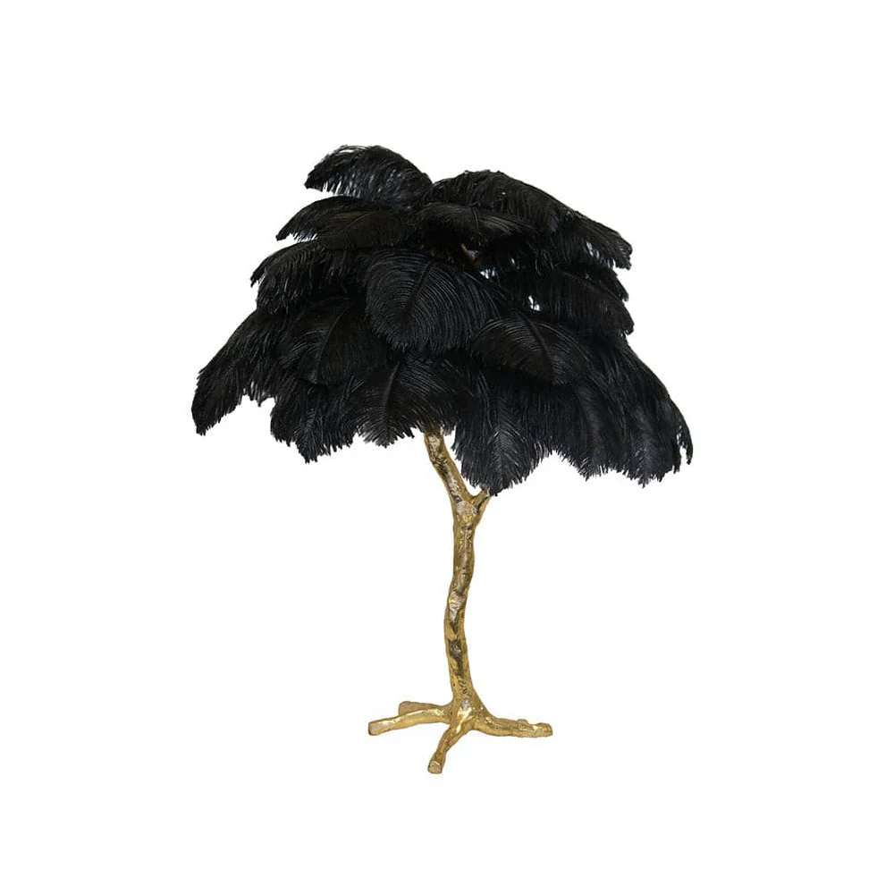 Ostrich Contemporary Feather Table Lamp - Image 83