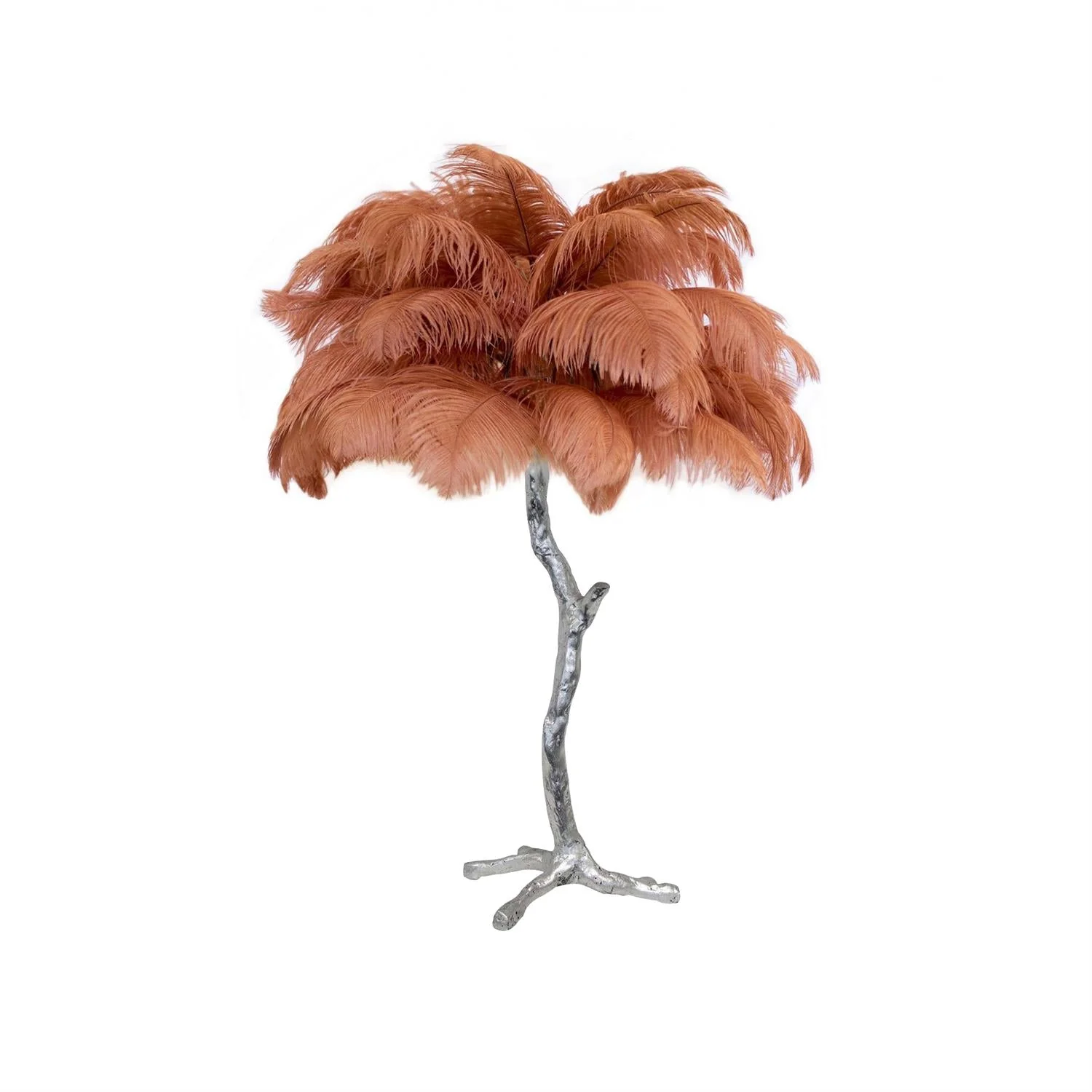 Ostrich Contemporary Feather Table Lamp - Image 95