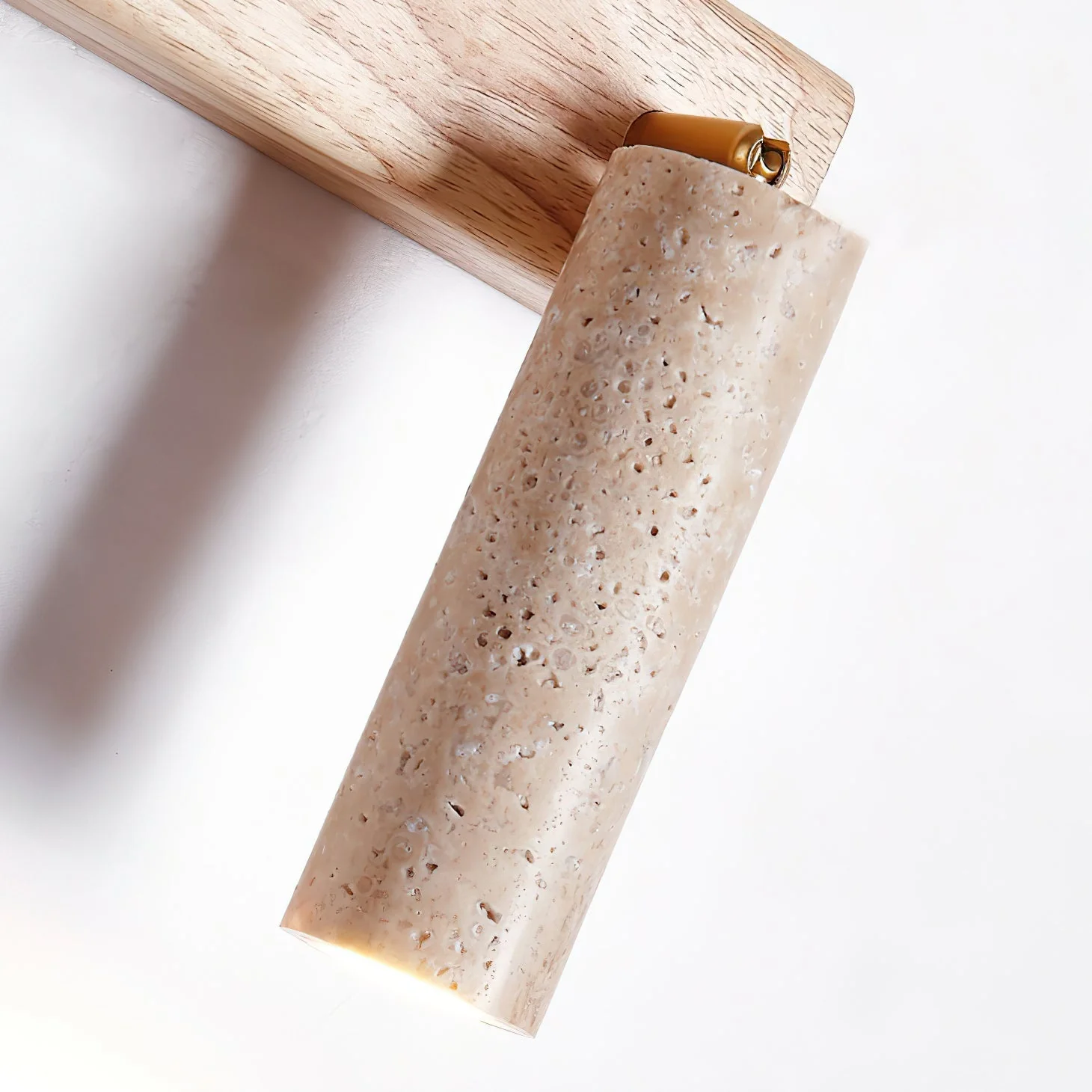 Ouglres Wabi-Sabi Travertine Wall Light - Image 13