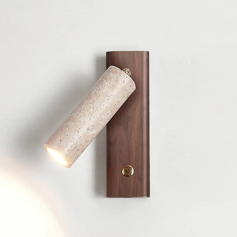 Ouglres Wabi-Sabi Travertine Wall Light - Image 15