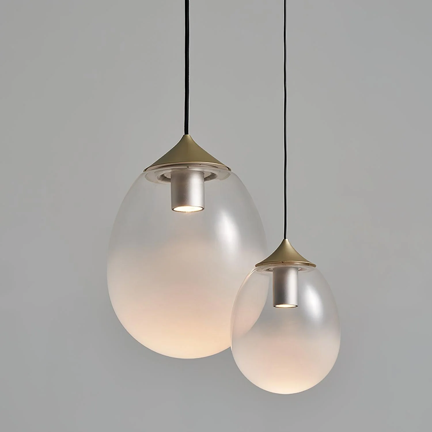 Ovoin Glass Artistic Pendant Light - Image 6