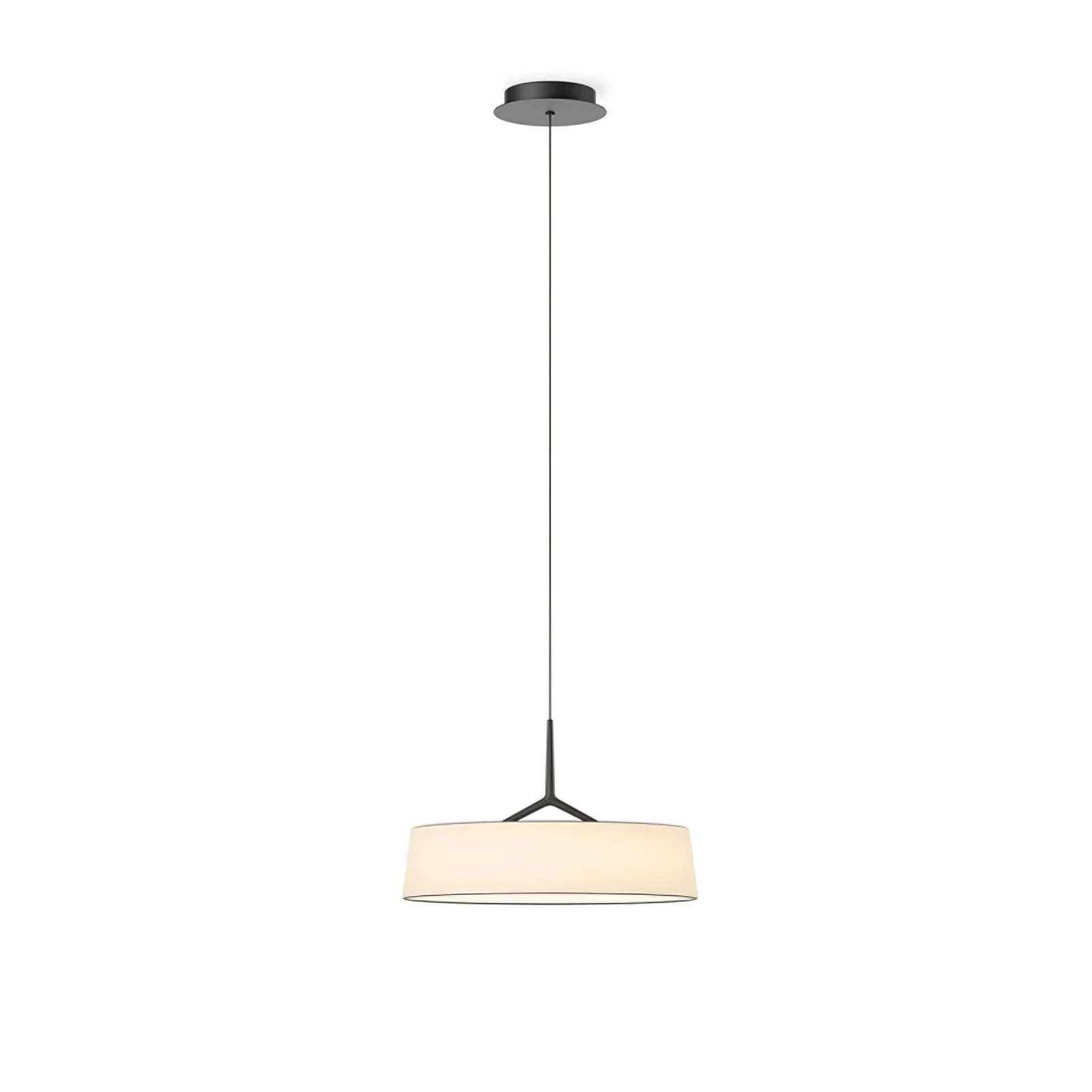 Ovynira Cylindrical Fabric Pendant Light - Image 5