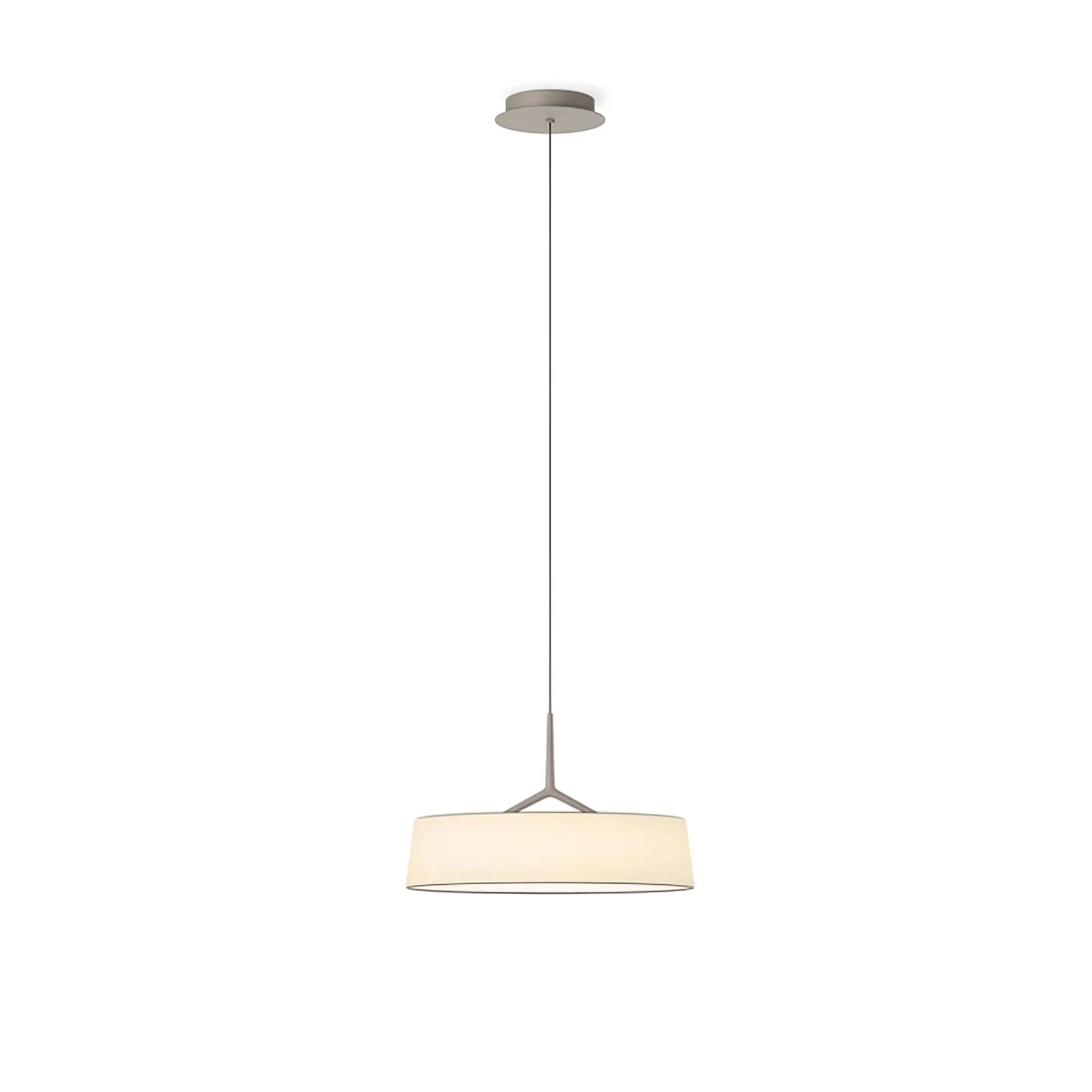 Ovynira Cylindrical Fabric Pendant Light - Image 6