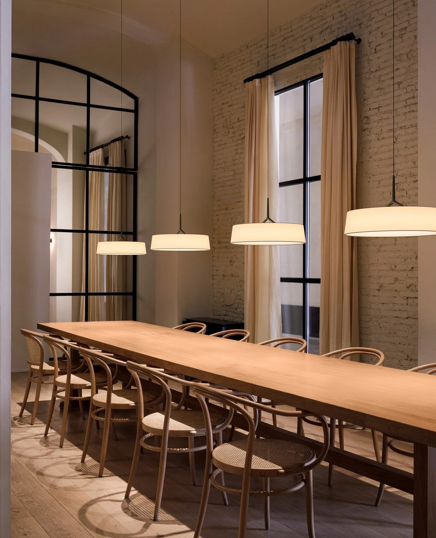 Ovynira Cylindrical Fabric Pendant Light - Image 7