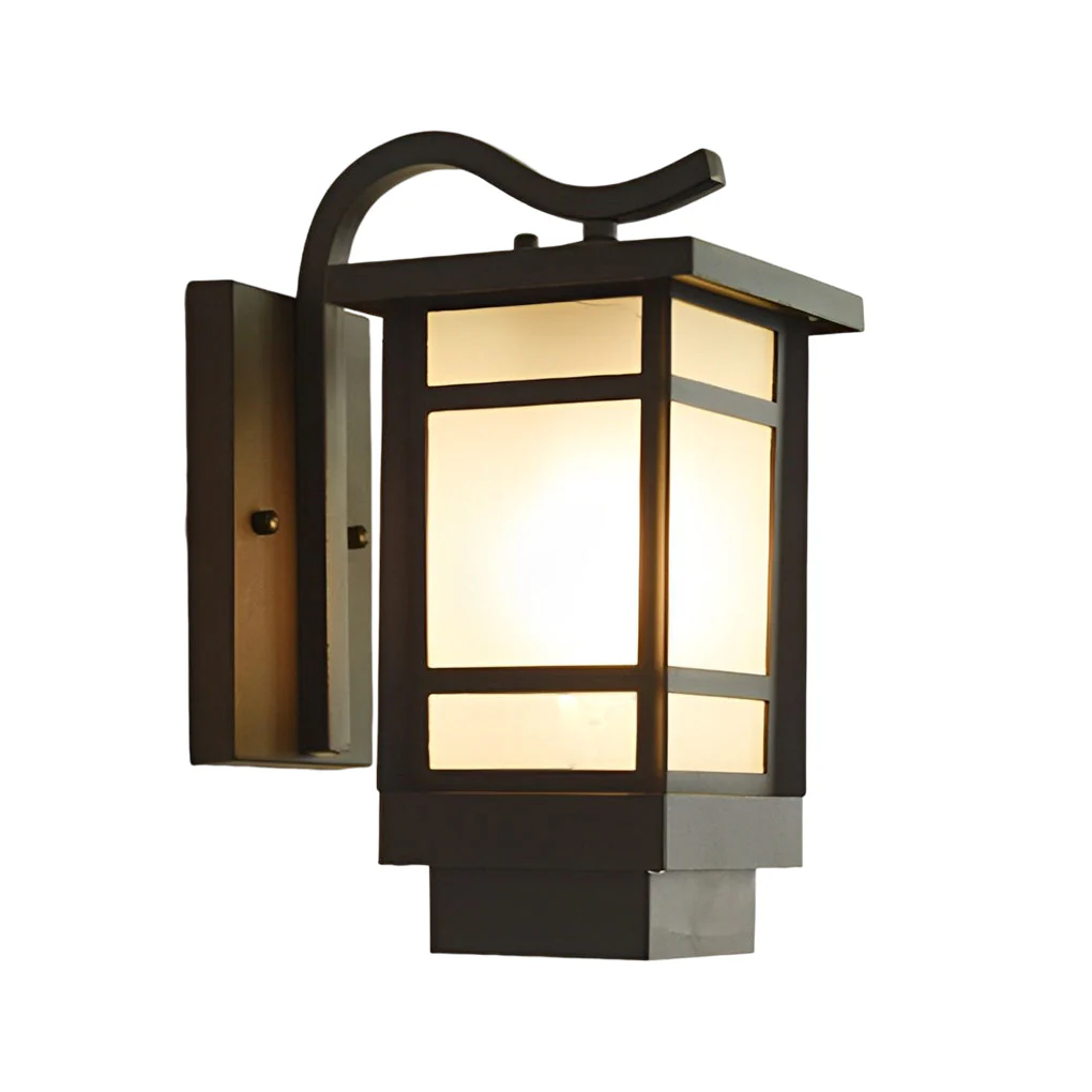 Owner Vintage LED Retro Glass Outdoor Wall Lamp - Image 7
