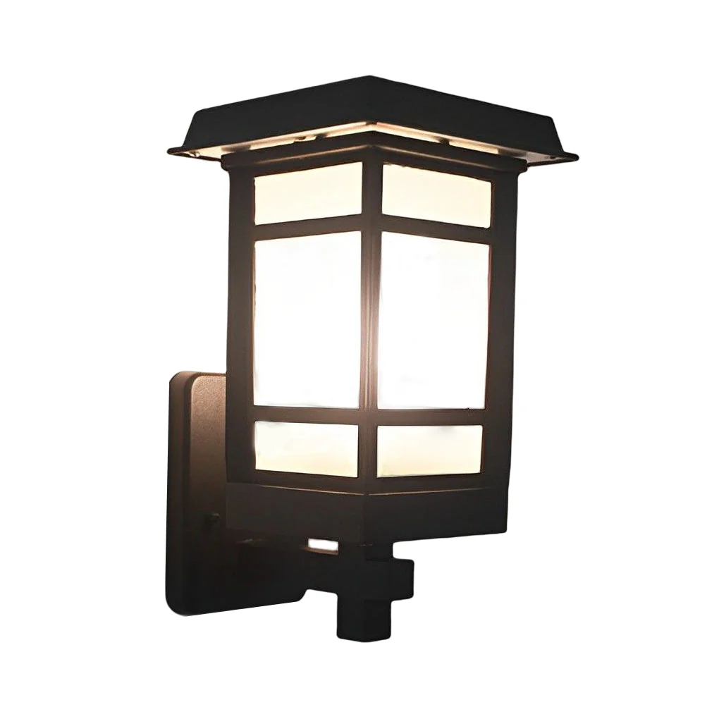 Owner Vintage LED Retro Glass Outdoor Wall Lamp - Image 8