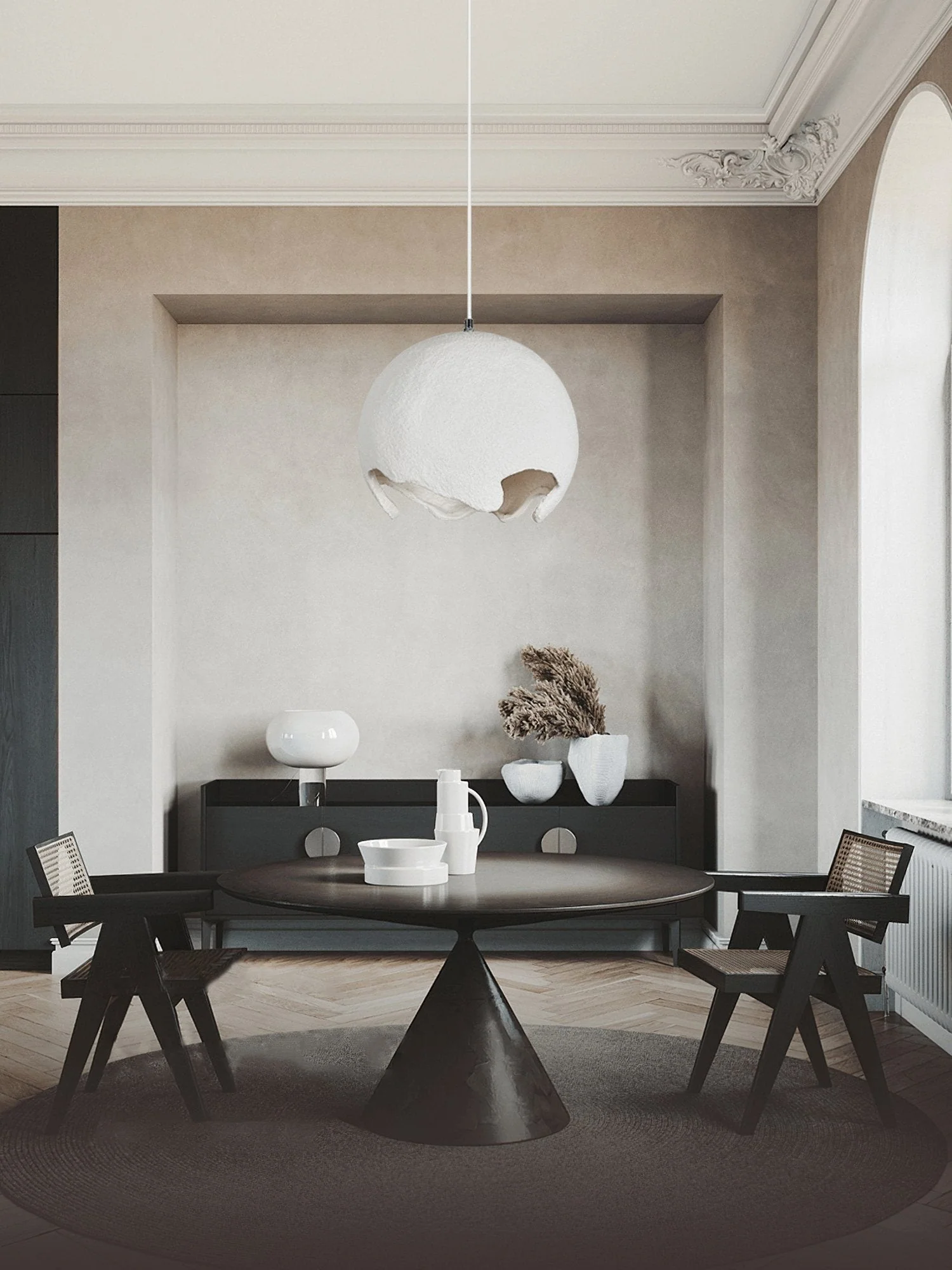 Patrick Wabi-Sabi Resin Pendant Light - Image 12