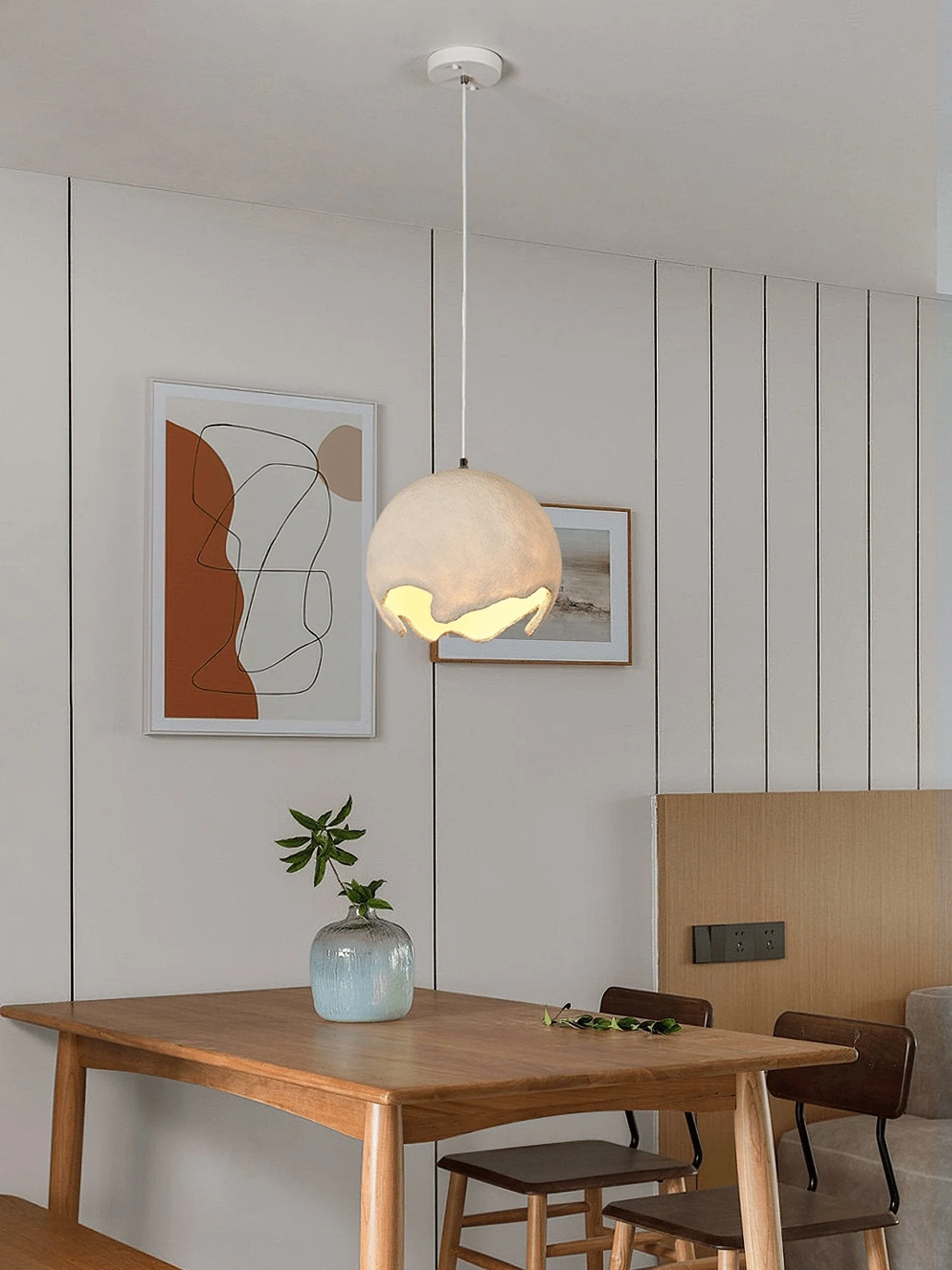 Patrick Wabi-Sabi Resin Pendant Light - Image 23