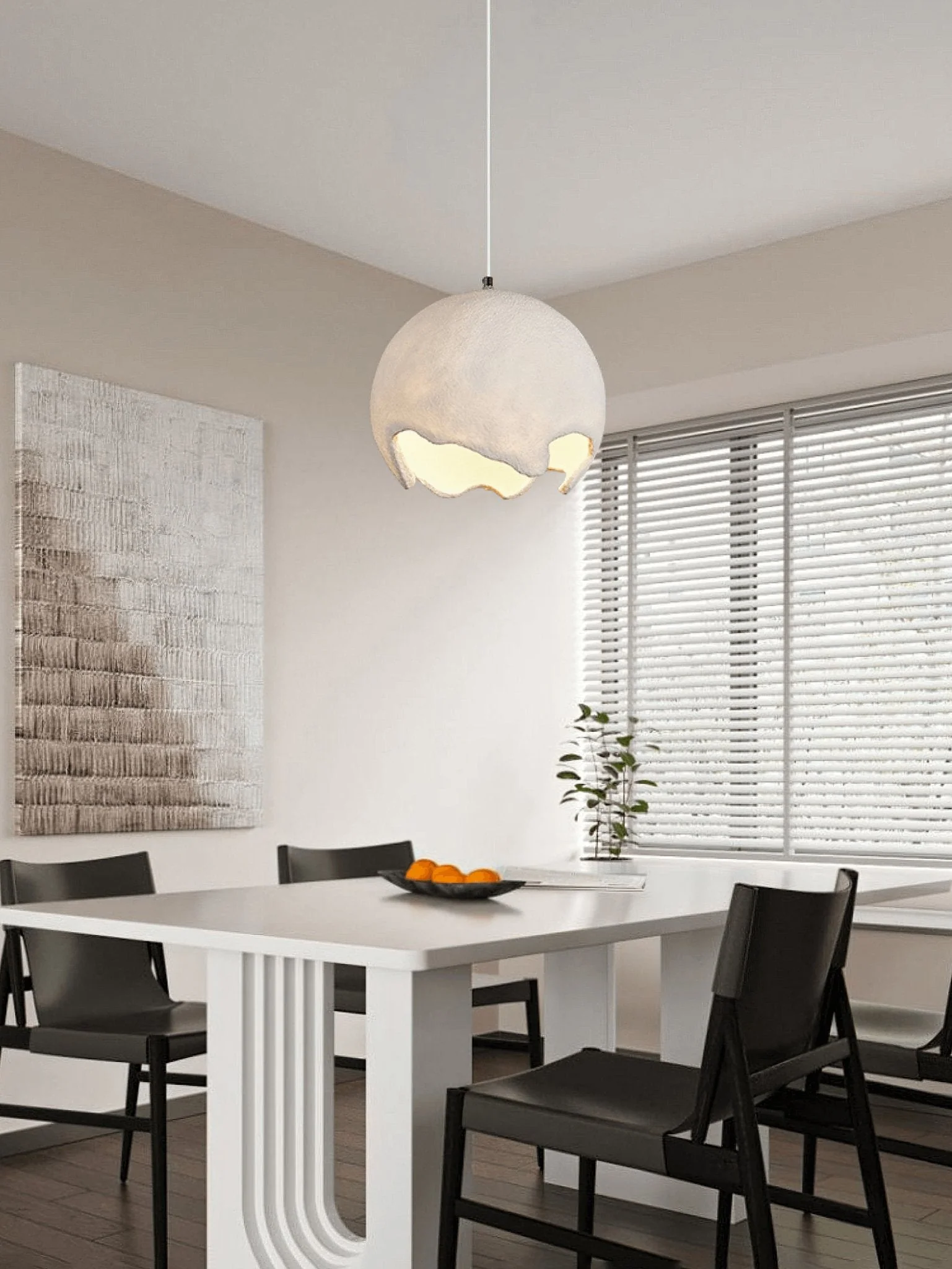 Patrick Wabi-Sabi Resin Pendant Light - Image 40