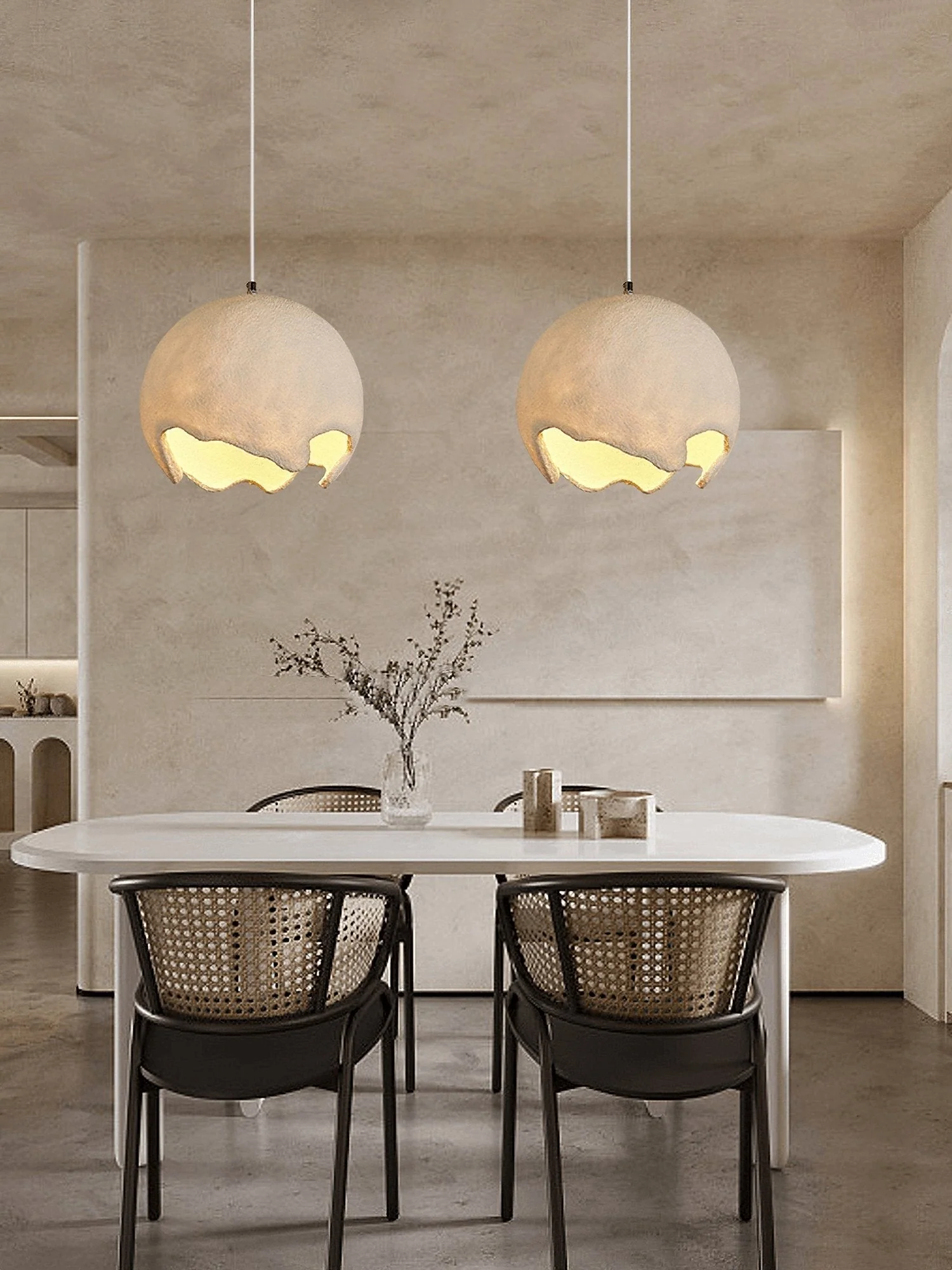 Patrick Wabi-Sabi Resin Pendant Light - Image 46