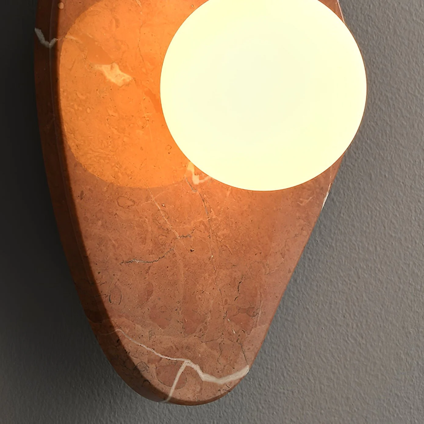 Pebble Rustic Marble Wall Light - Image 10