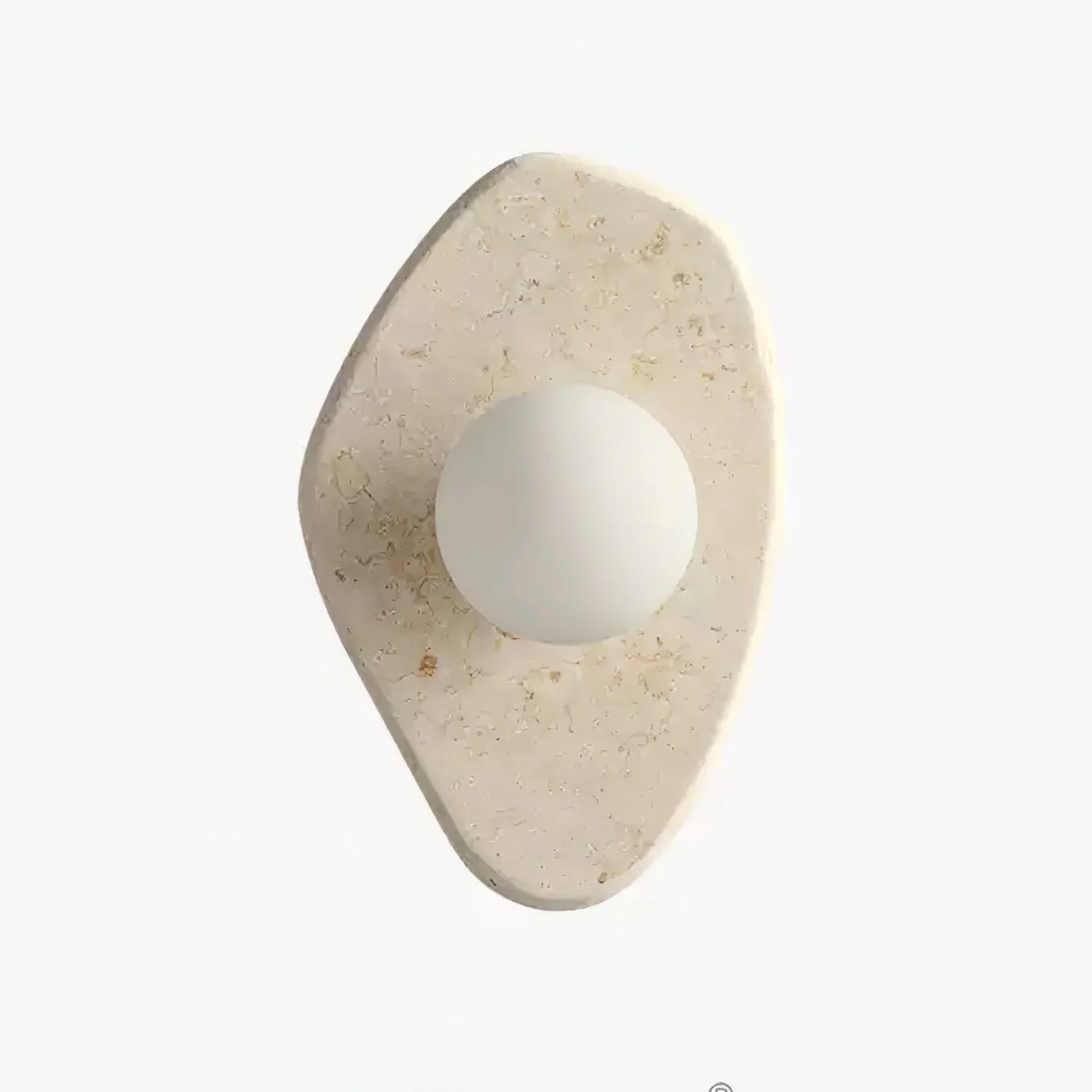 Pebble Rustic Marble Wall Light - Image 15