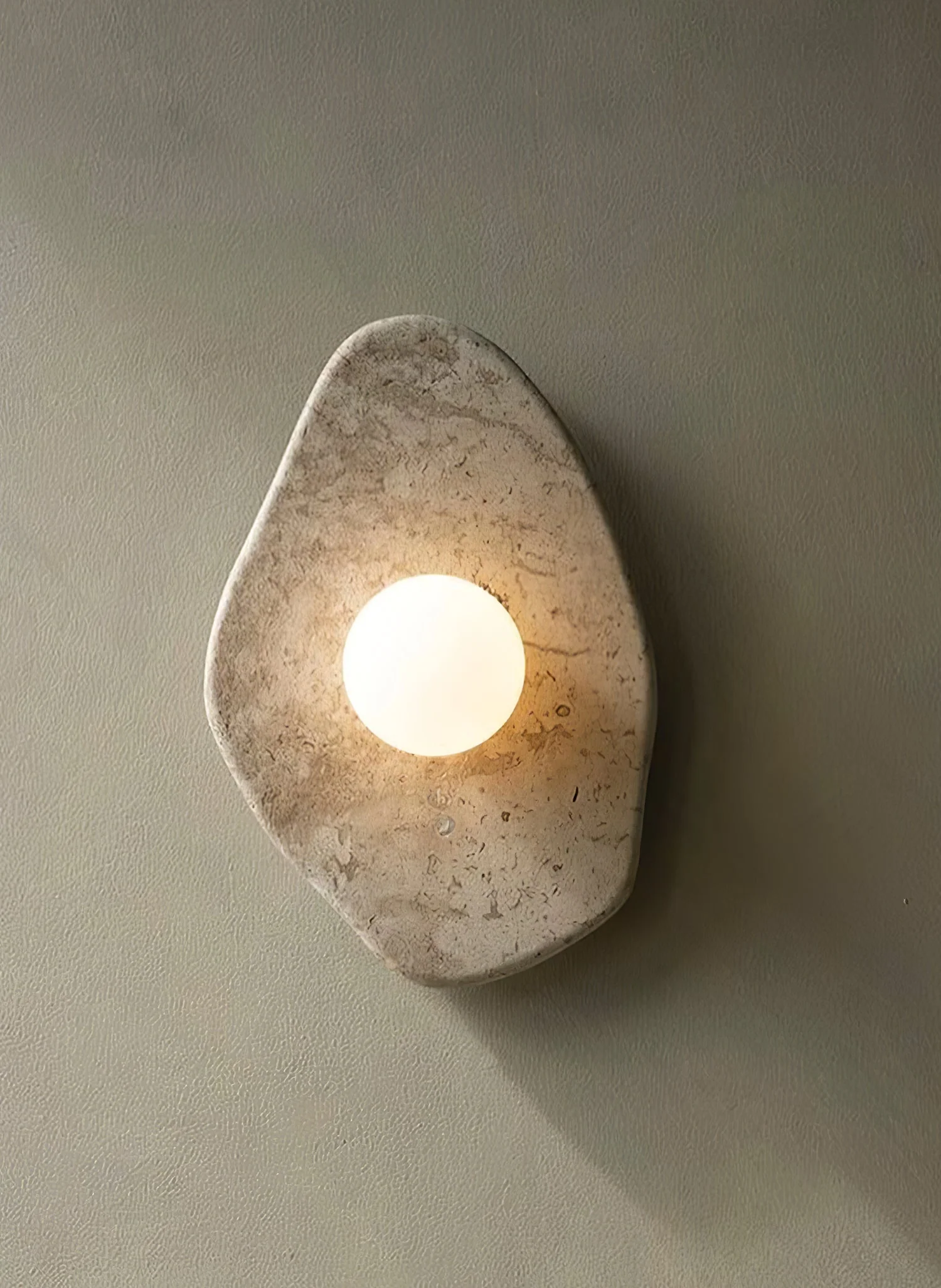 Pebble Rustic Marble Wall Light - Image 16
